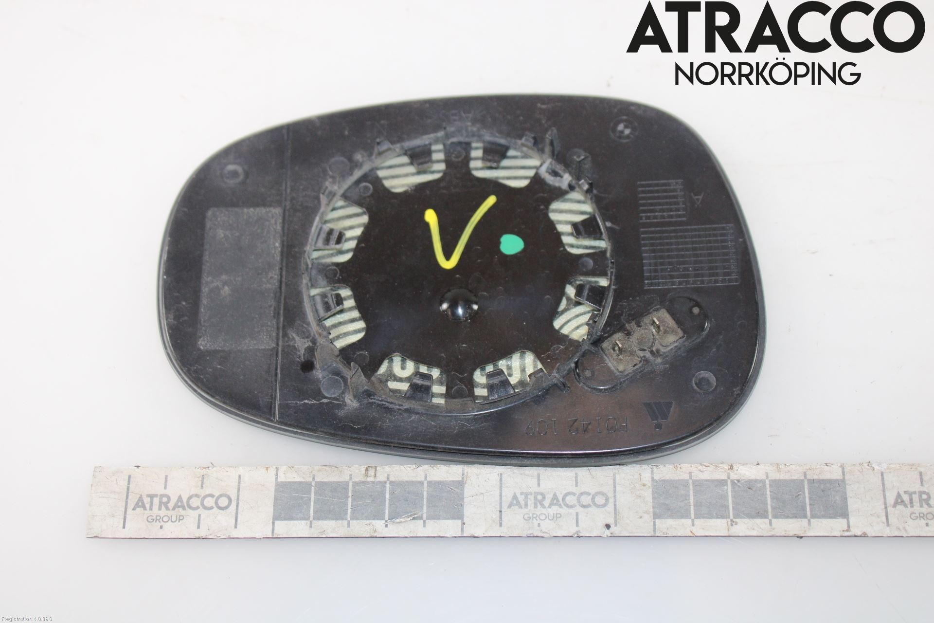 BMW 3 E90/91 SED/TOU 05-12 Spegelglas Vä