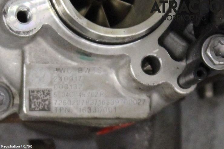 Volkswagen VW GOLF / E-GOLF VII 13-20 Turboaggregat