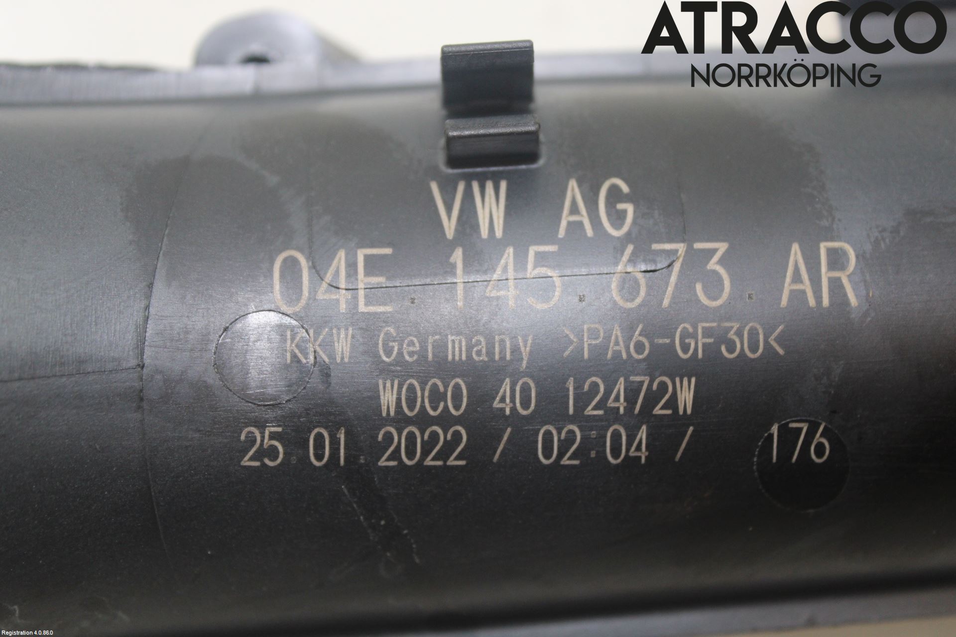 Volkswagen VW TRANSP/CARAVELLE (T7) 22-24 Laddluft-Intercoolerrör