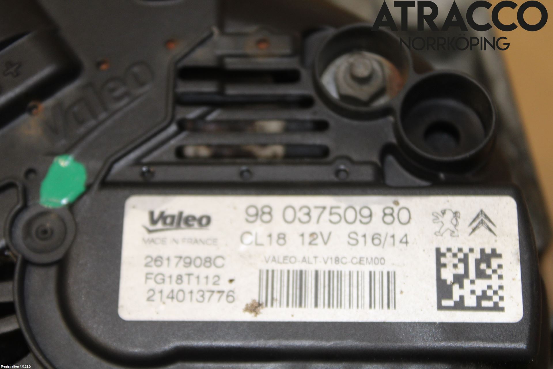 Peugeot 508 11-18 Generator