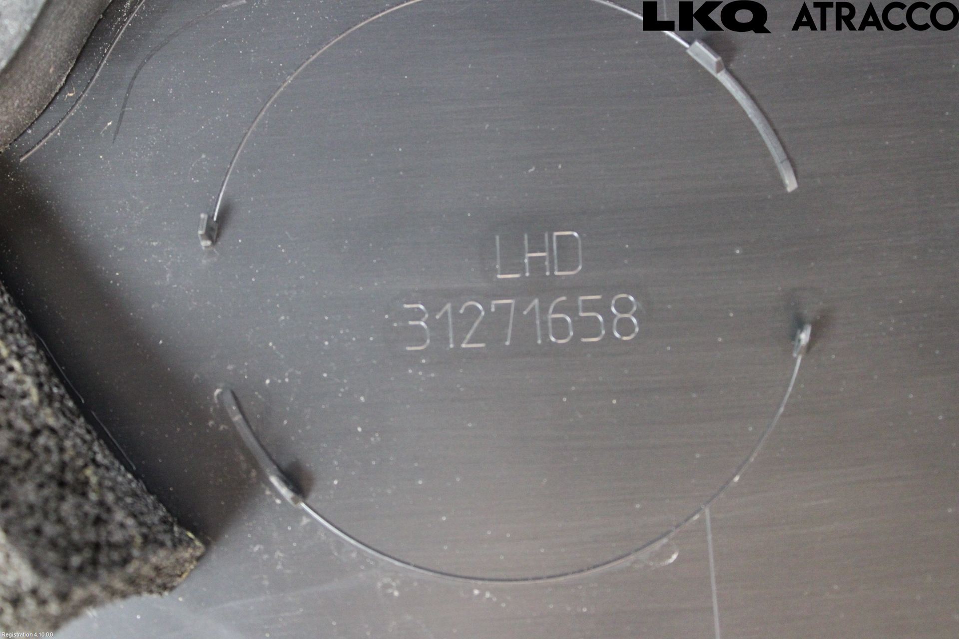 Volvo XC60 09-13 Torpedplåt-Torpedplast