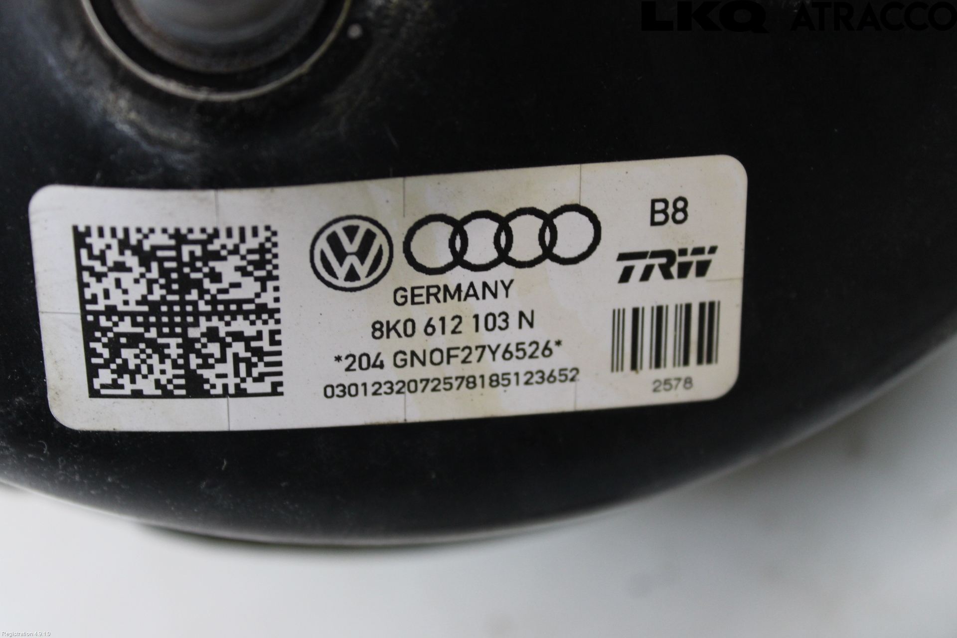 Audi A4 12-15 Bromsservo