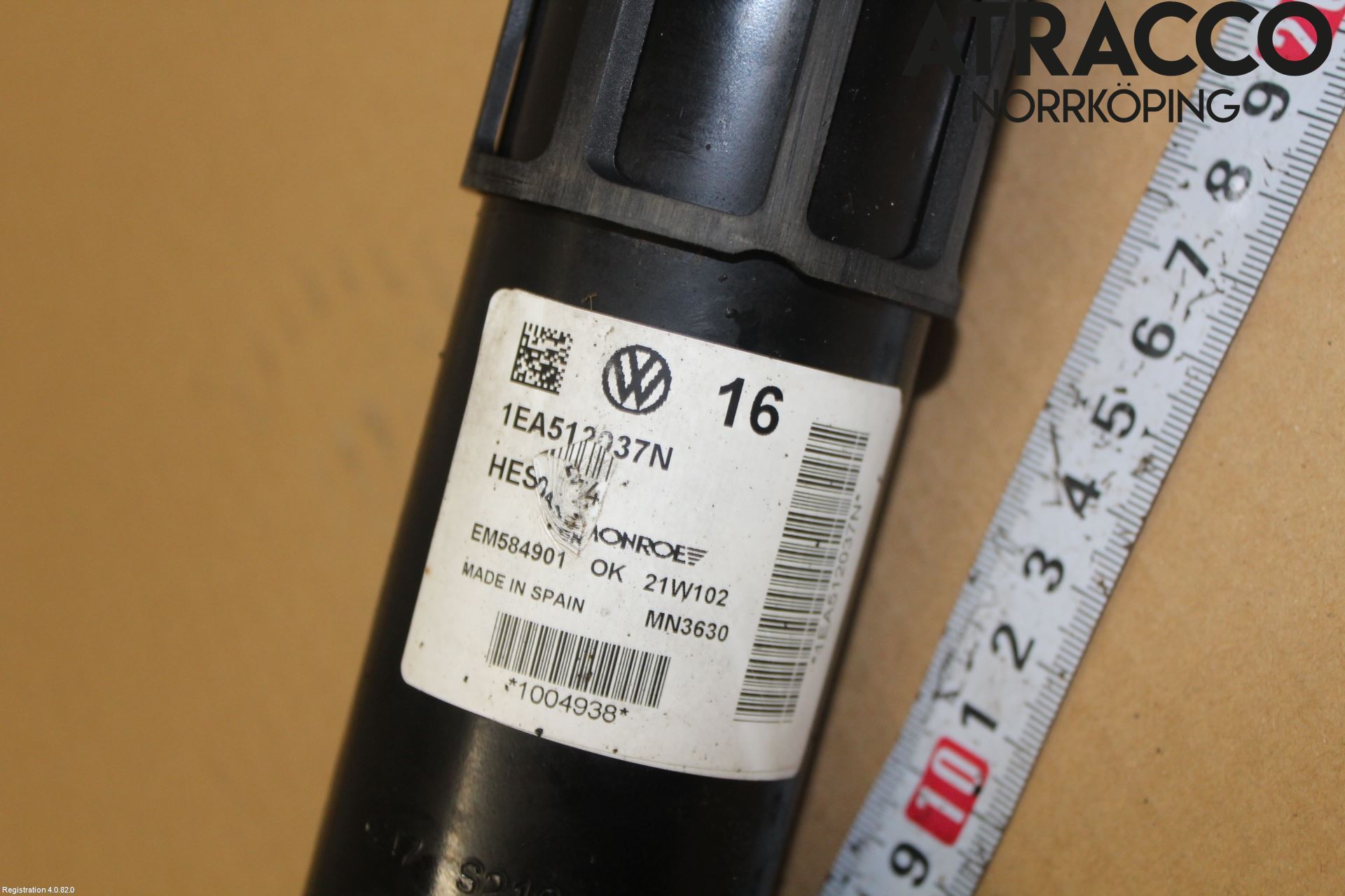 Volkswagen VW ID.4 21- Stötdämpare Bak