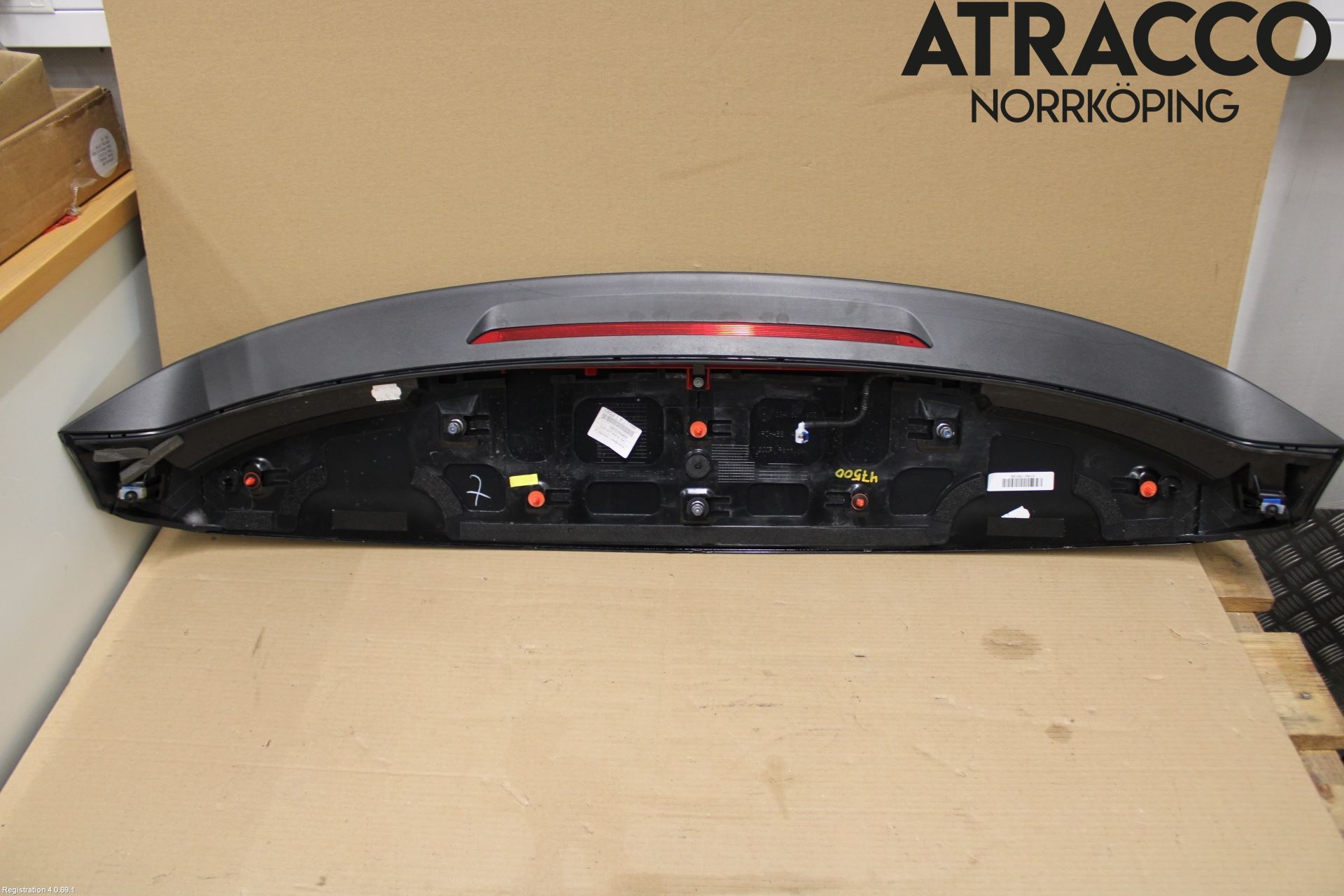 Volkswagen VW T-ROC 18- Spoiler Baklucka