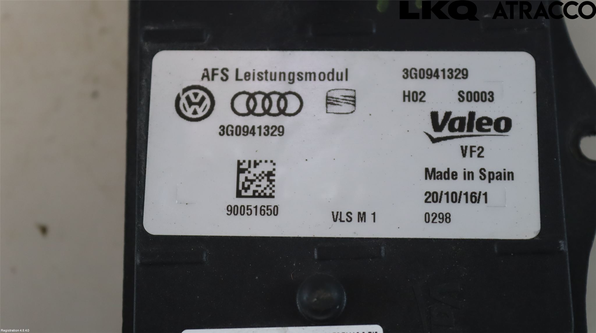 Volkswagen VW PASSAT 15-19 Styrenhet Strålkastare
