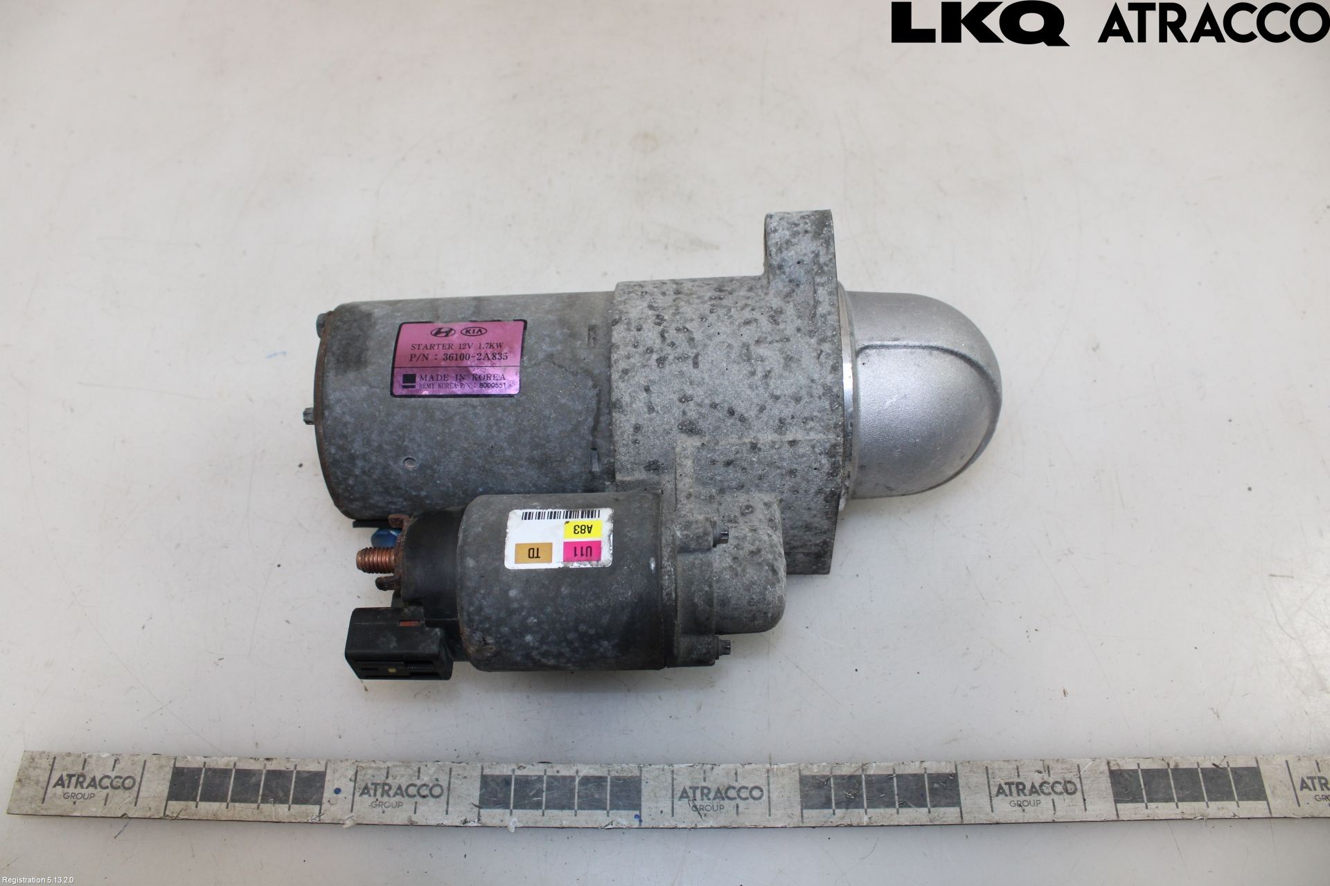 Kia SPORTAGE (SL) 11-15 Startmotor Diesel