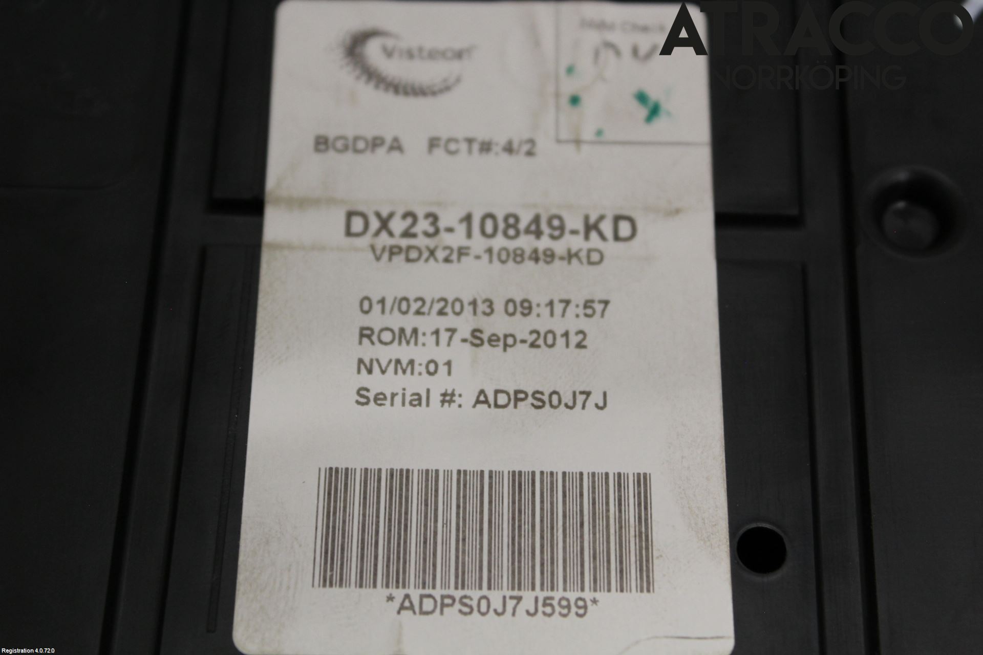 Jaguar XF 08-15 Instrument Komb