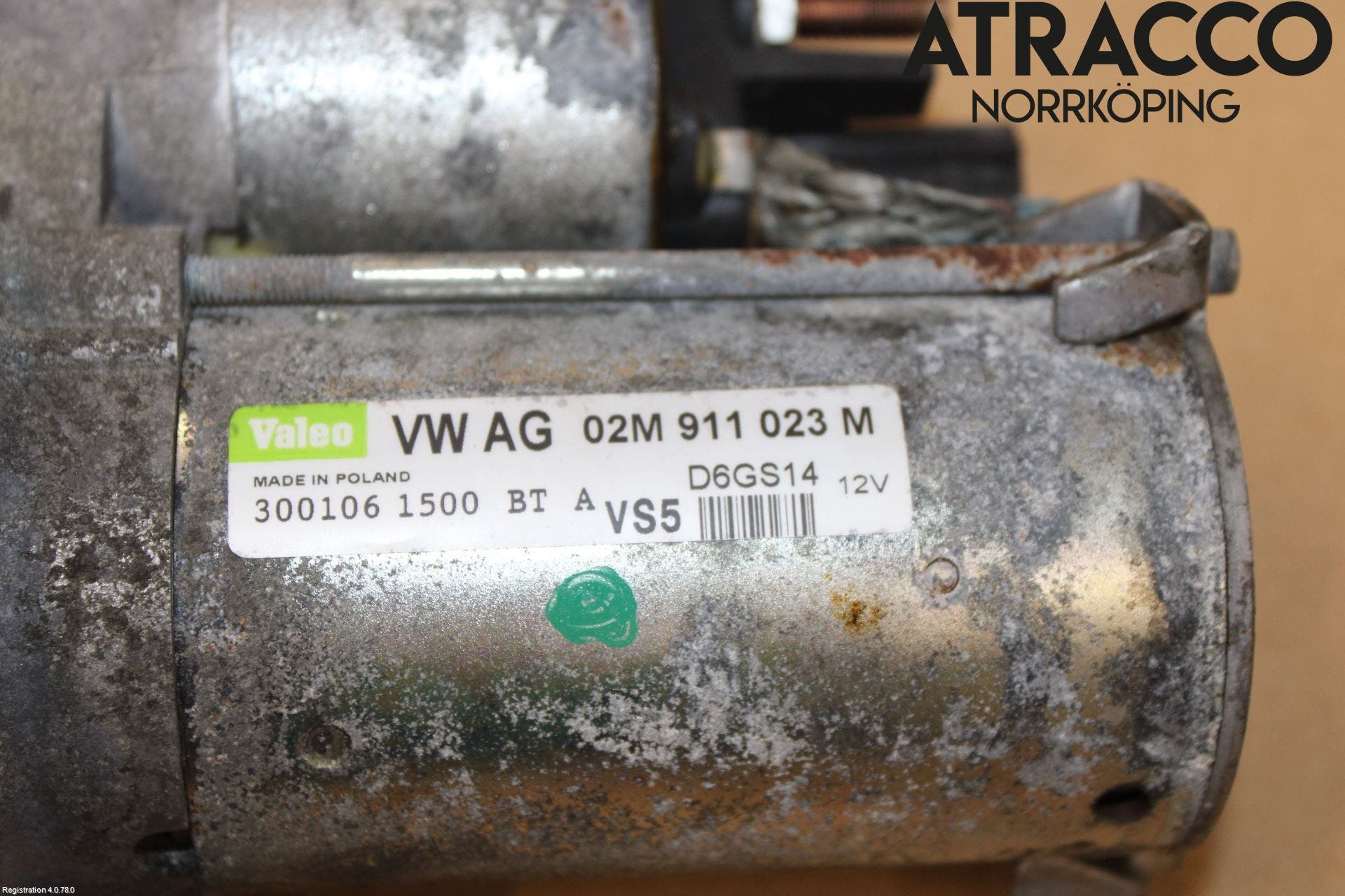 Audi A3/S3 05-13 Startmotor