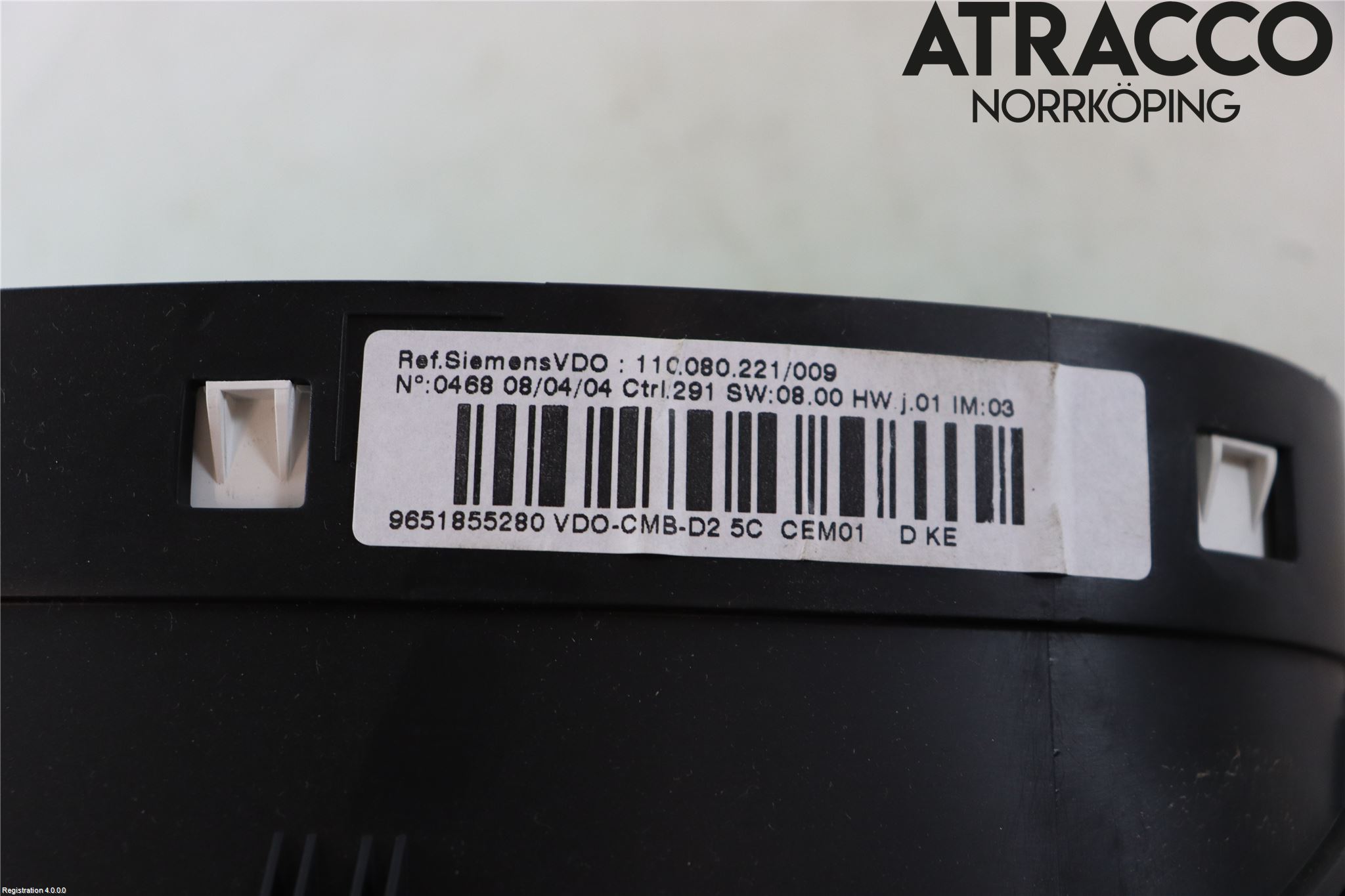 Peugeot 407 Instrument Komb