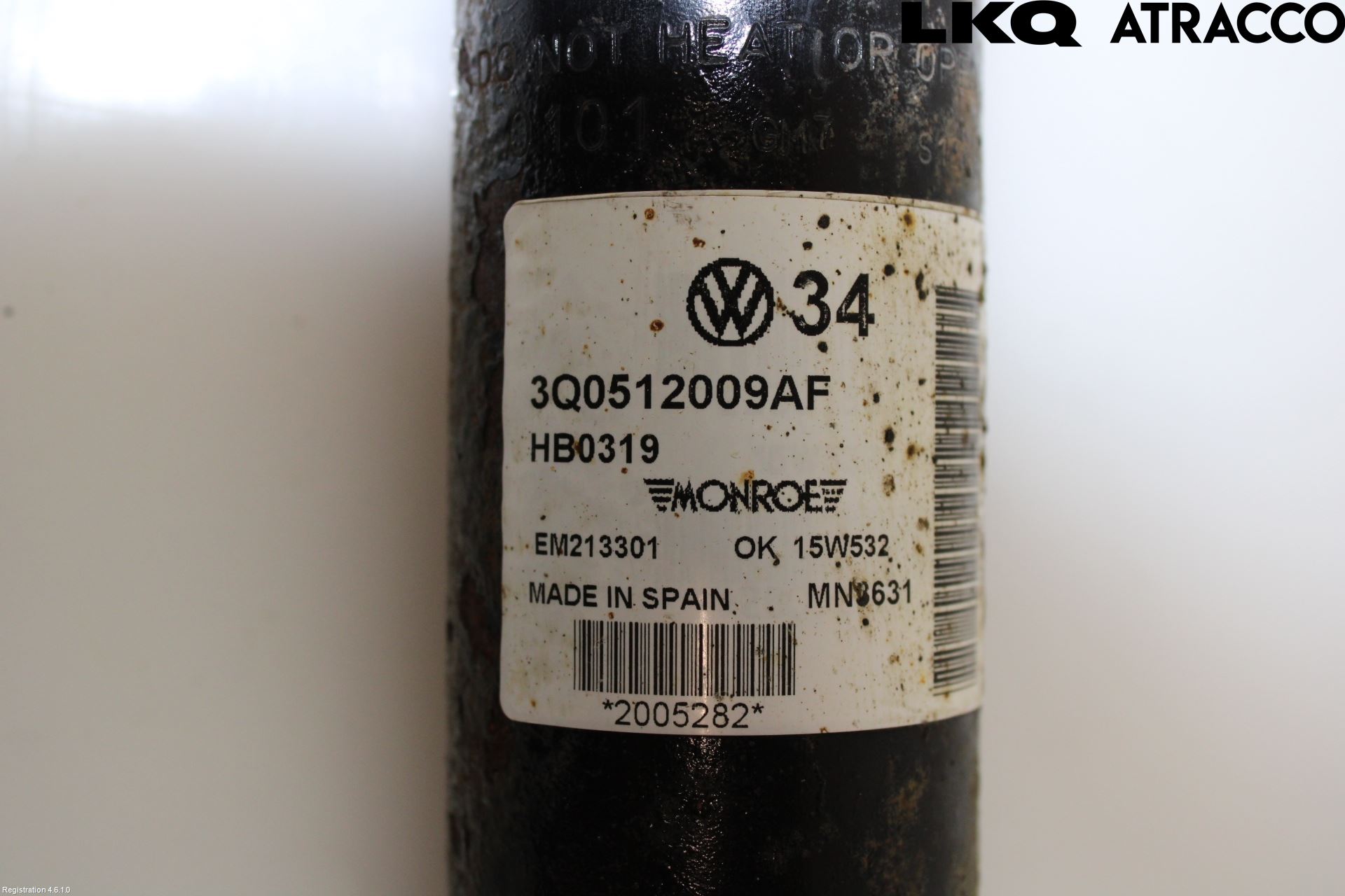 Skoda SUPERB 16-24 Stötdämpare Bak