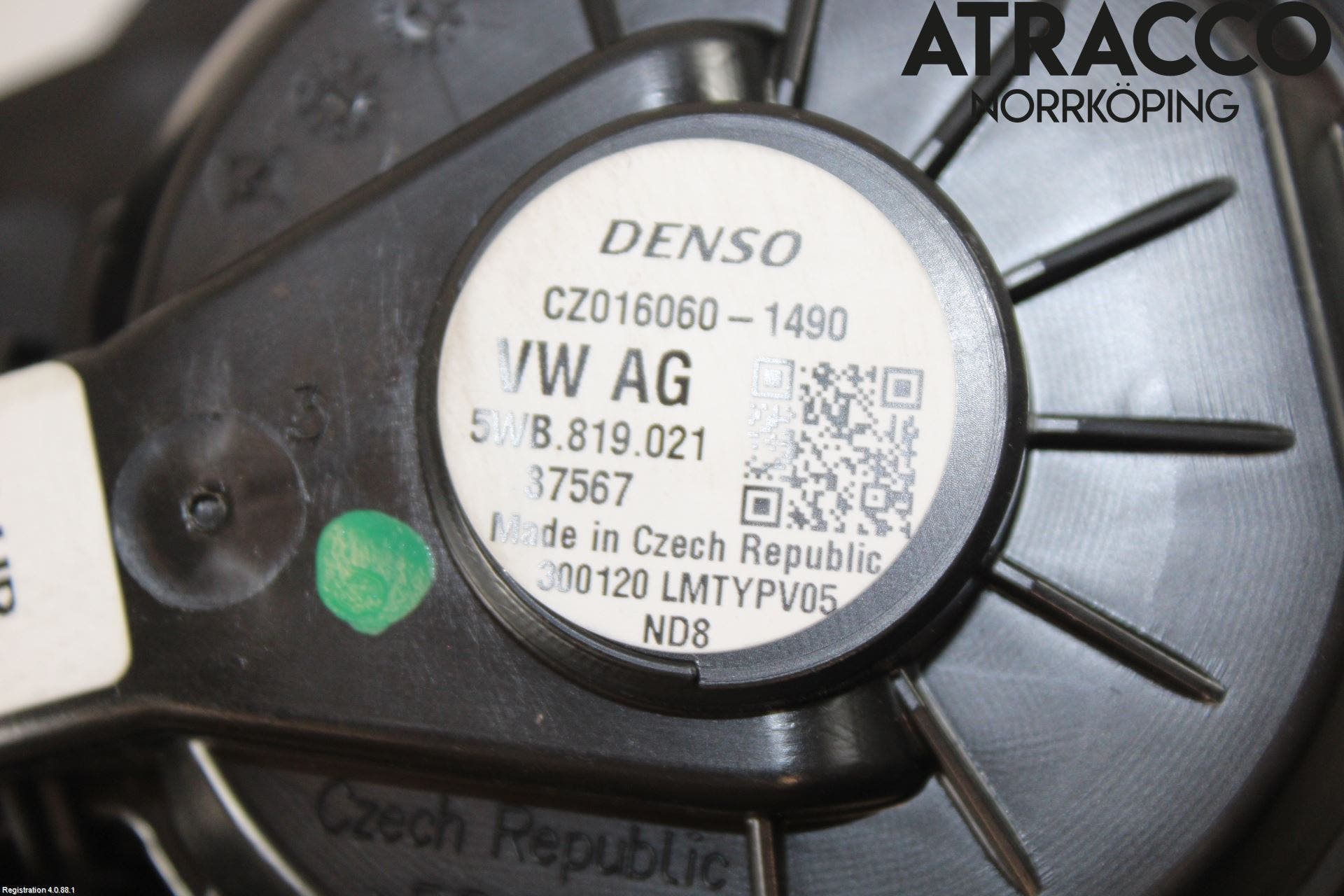 Skoda KODIAQ 17-24 Värmefläkt