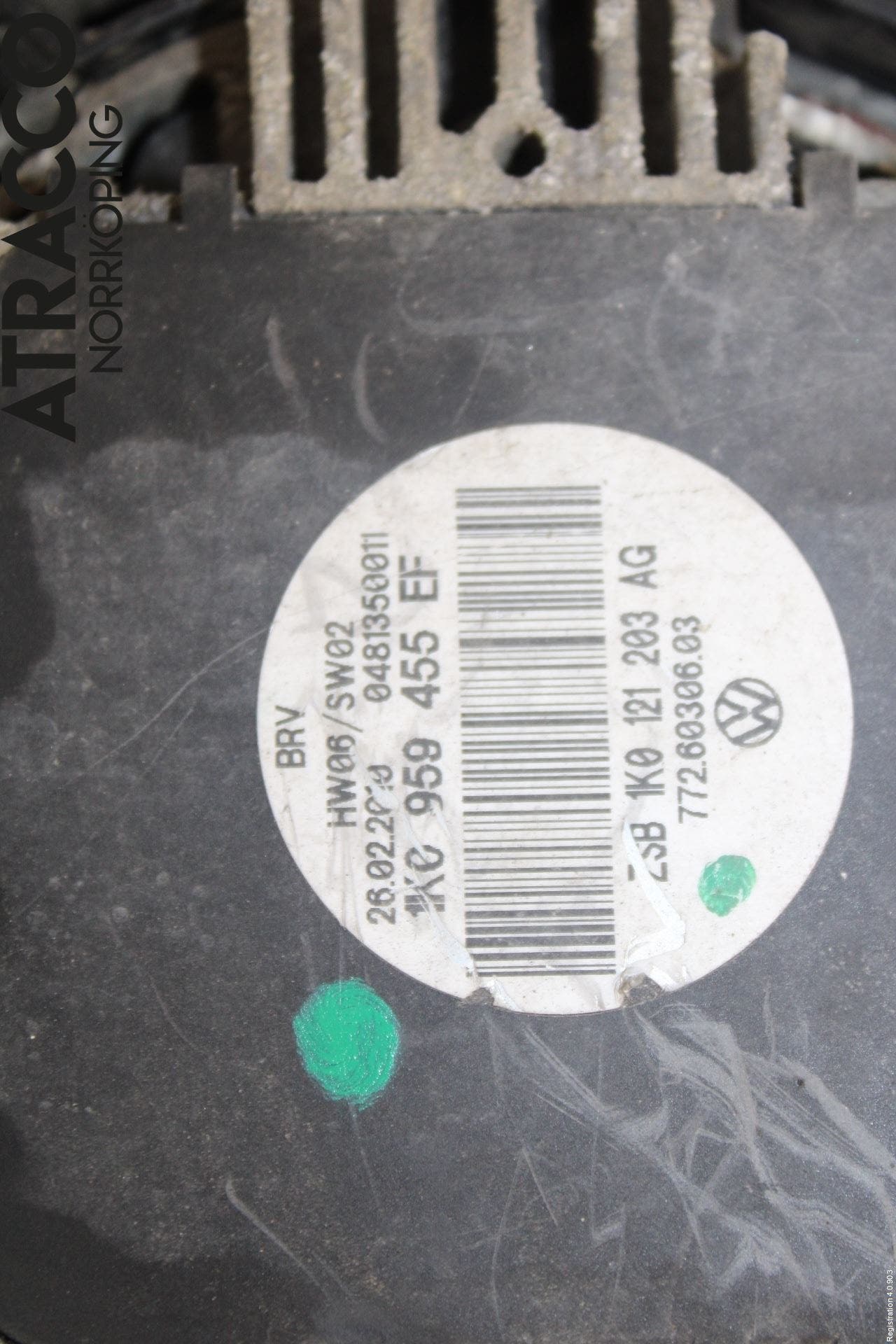 Volkswagen VW CADDY 04-10 Kylfläkt El