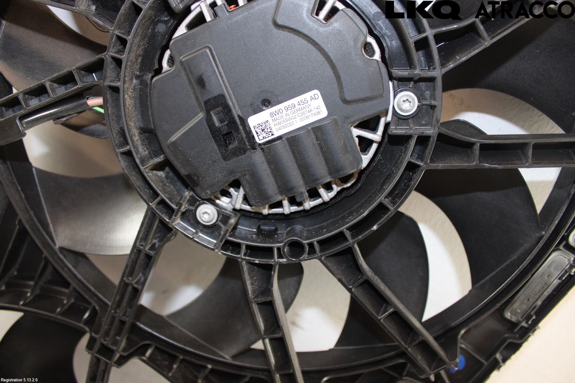 Audi A6 F2/C8 19- Kylfläkt El