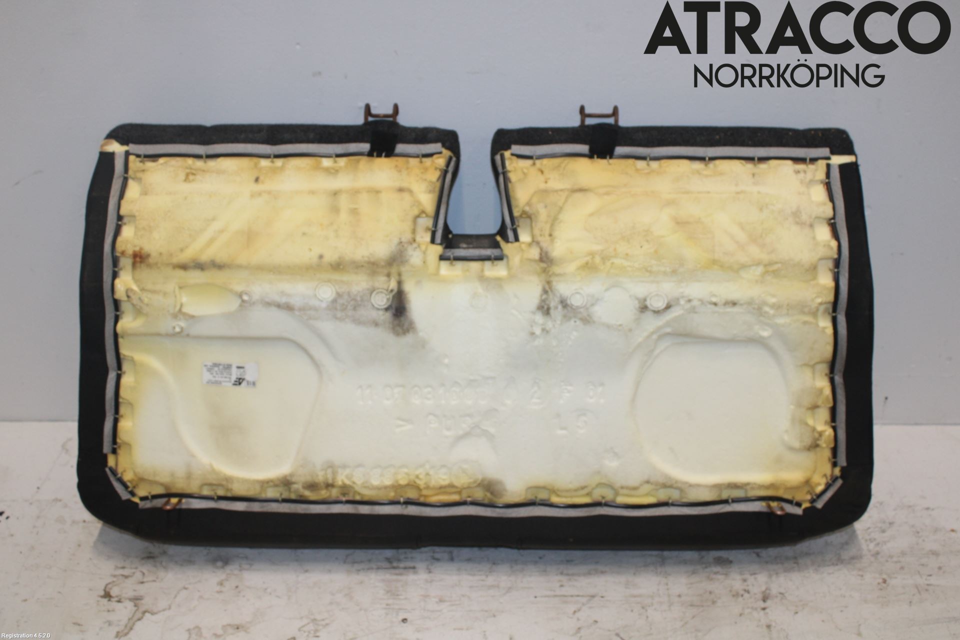 Volkswagen VW SCIROCCO 09-17 Inredning Baksäte