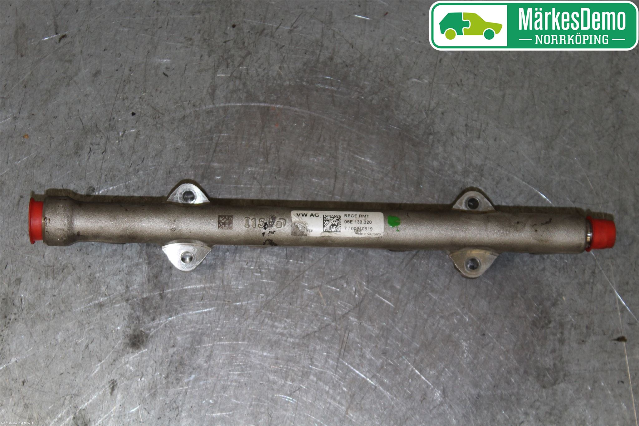 Volkswagen VW GOLF / E-GOLF VII 13-20 Inj. Fuelrail