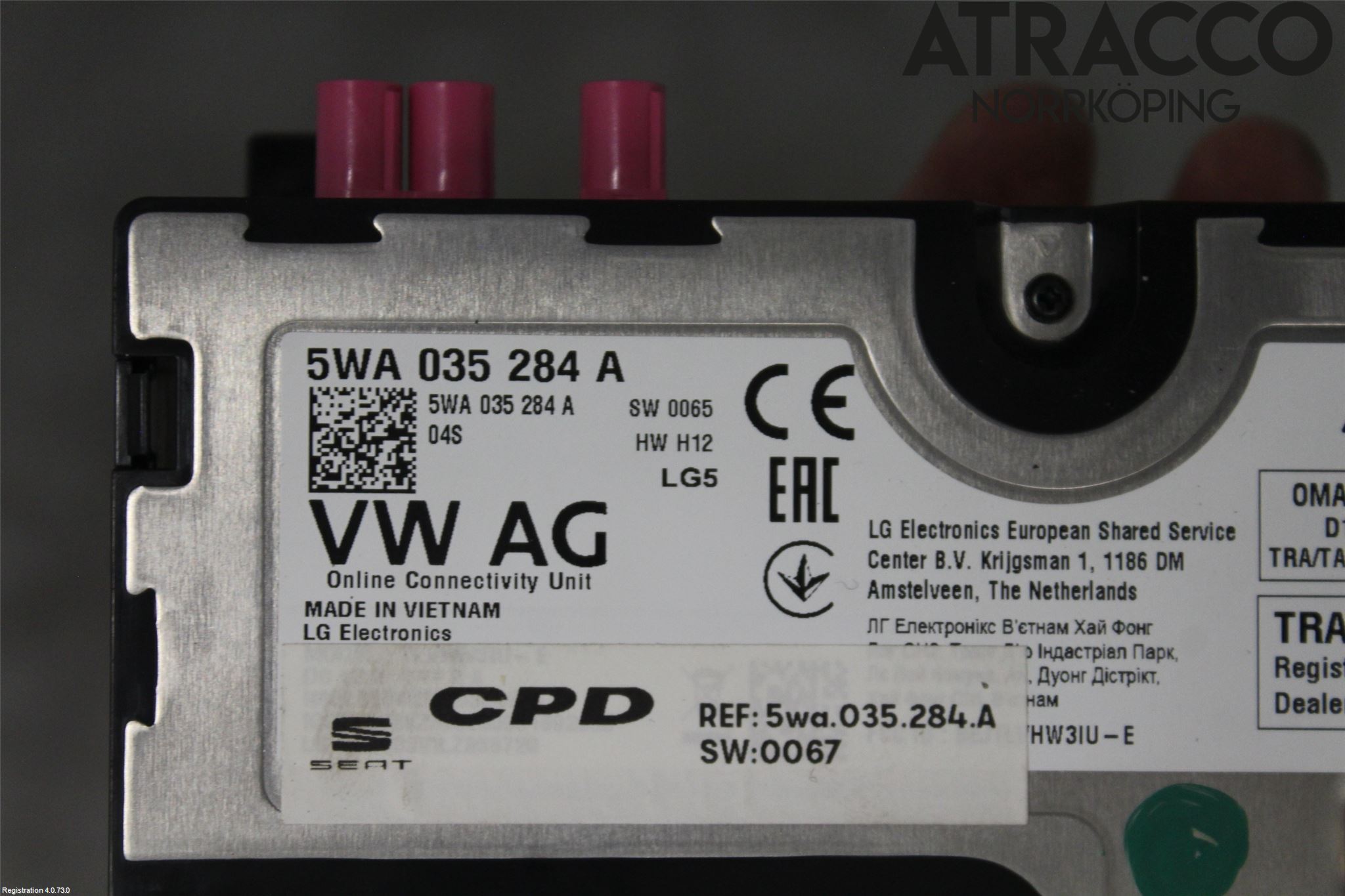 Seat LEON 20- Styrenhet Övrigt