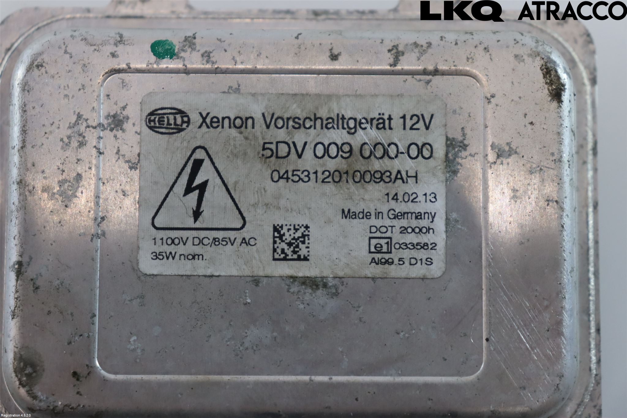 Skoda SUPERB 09-15 Styrenhet Strålkastare