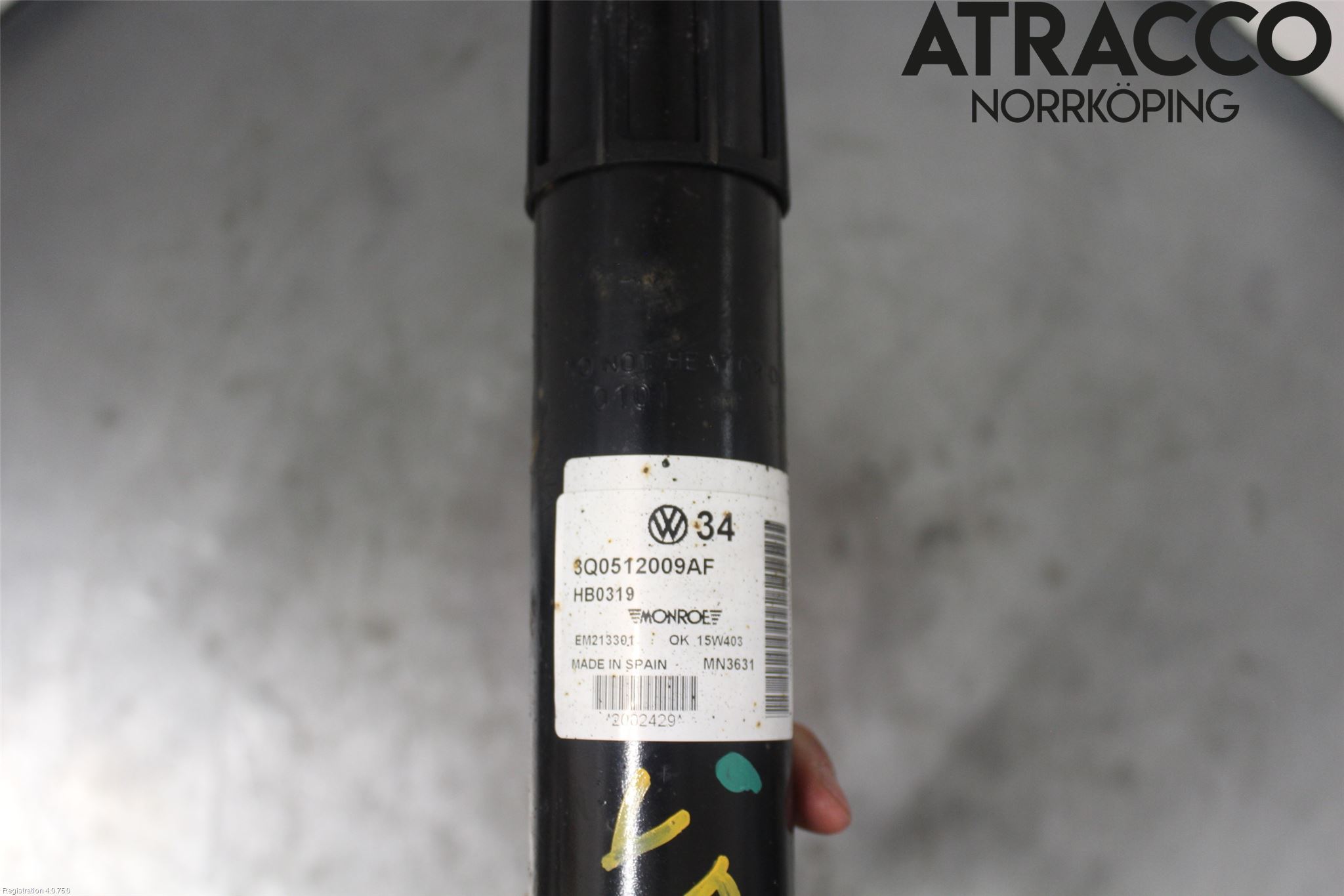 Skoda SUPERB 09-15 Stötdämpare Bak