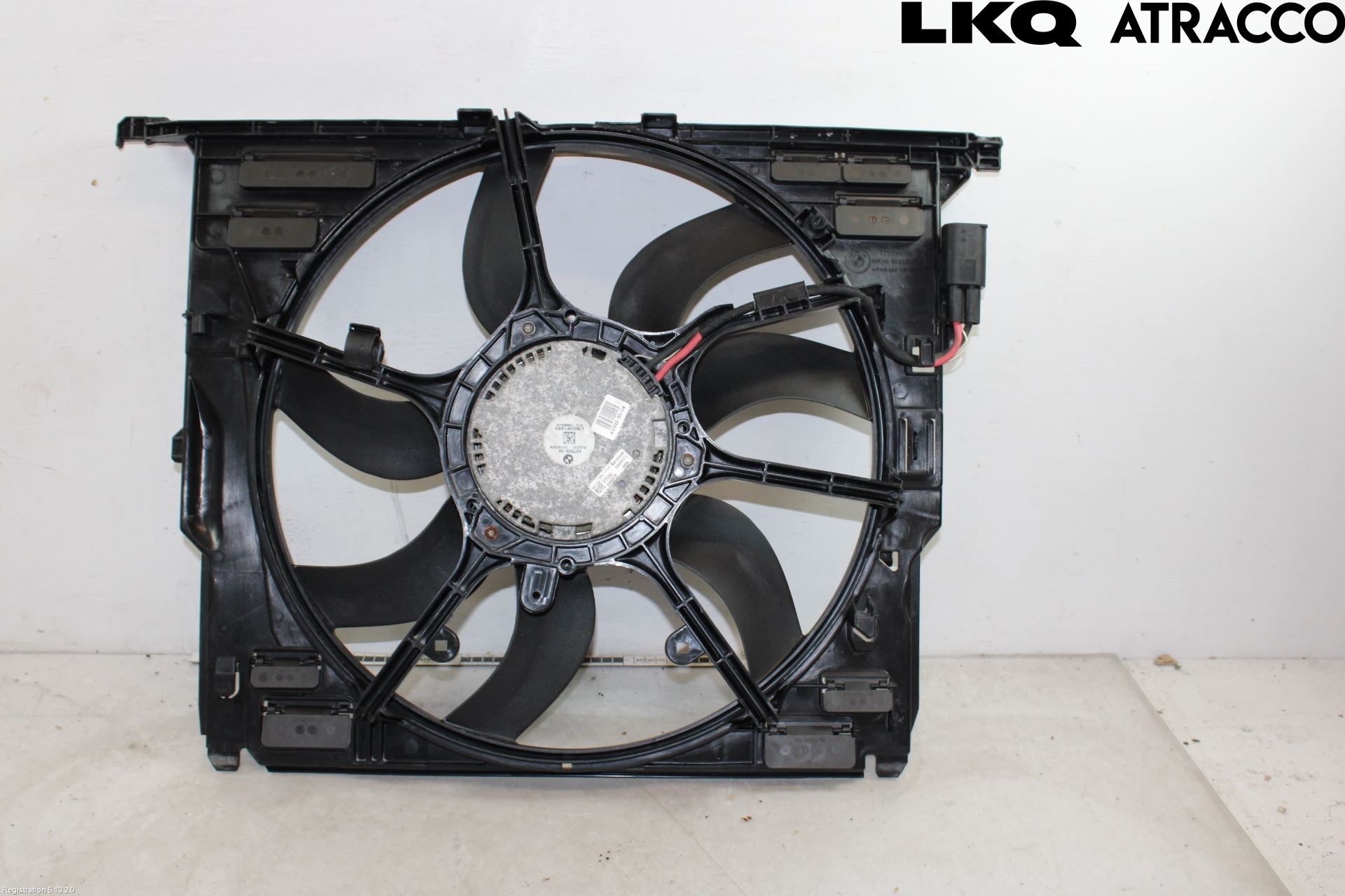 BMW 5 F10/F11/F18 09-17 Kylfläkt El