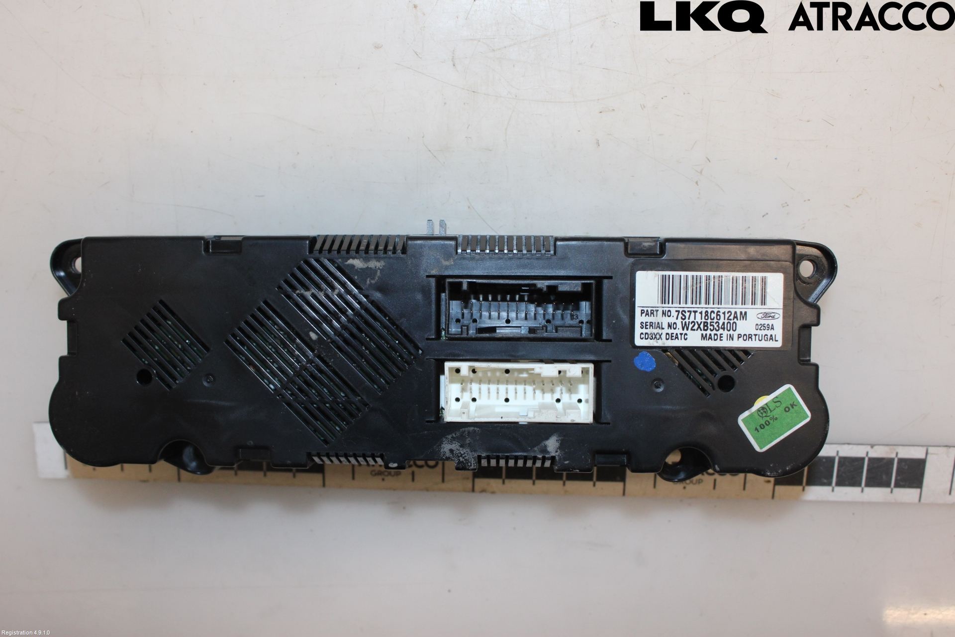 Ford S-MAX 06-15 Värmereglage