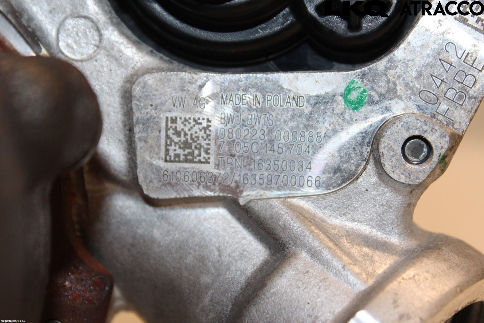 Seat ARONA Turboaggregat