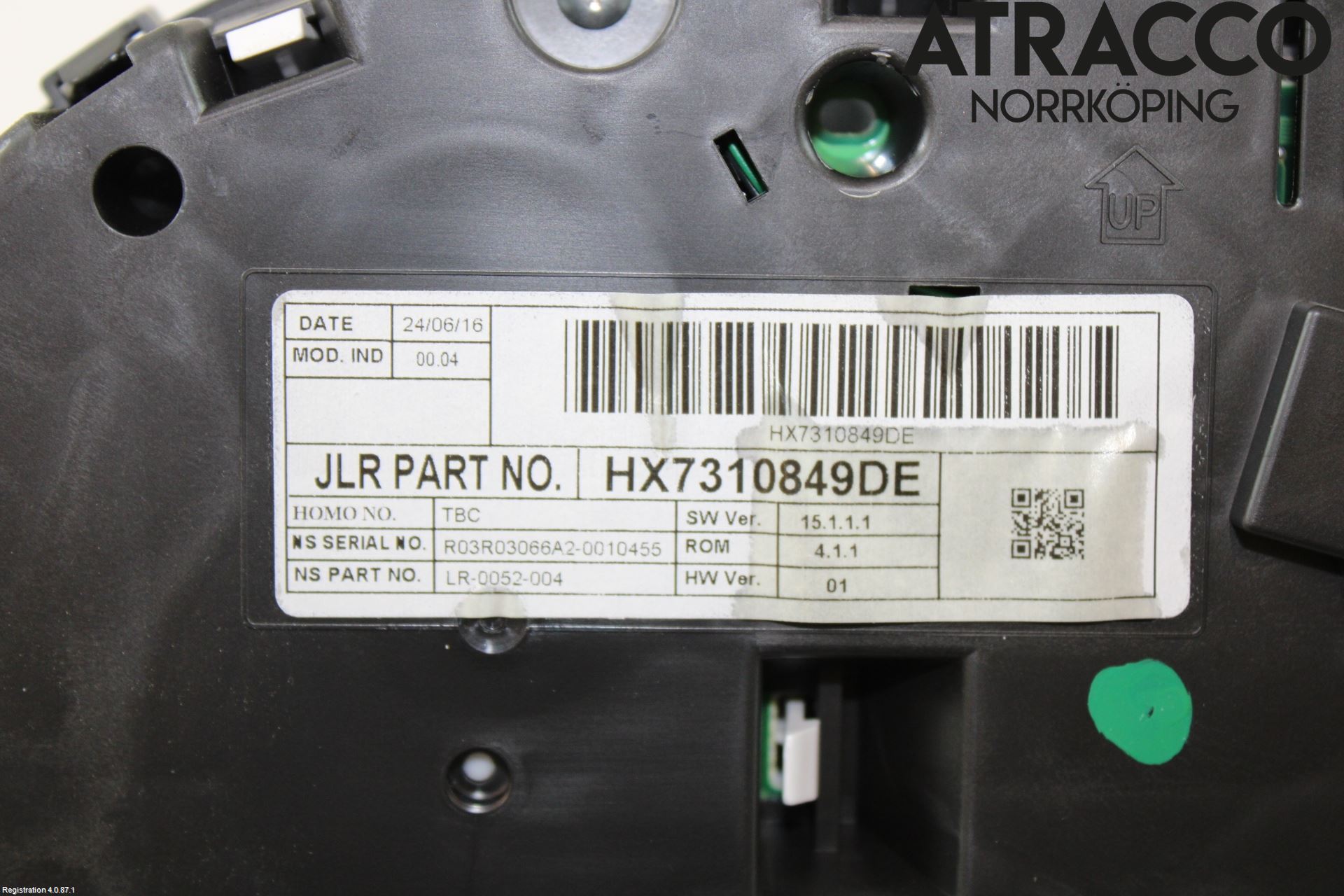 Jaguar XE (X760) 15-24 Instrument Komb