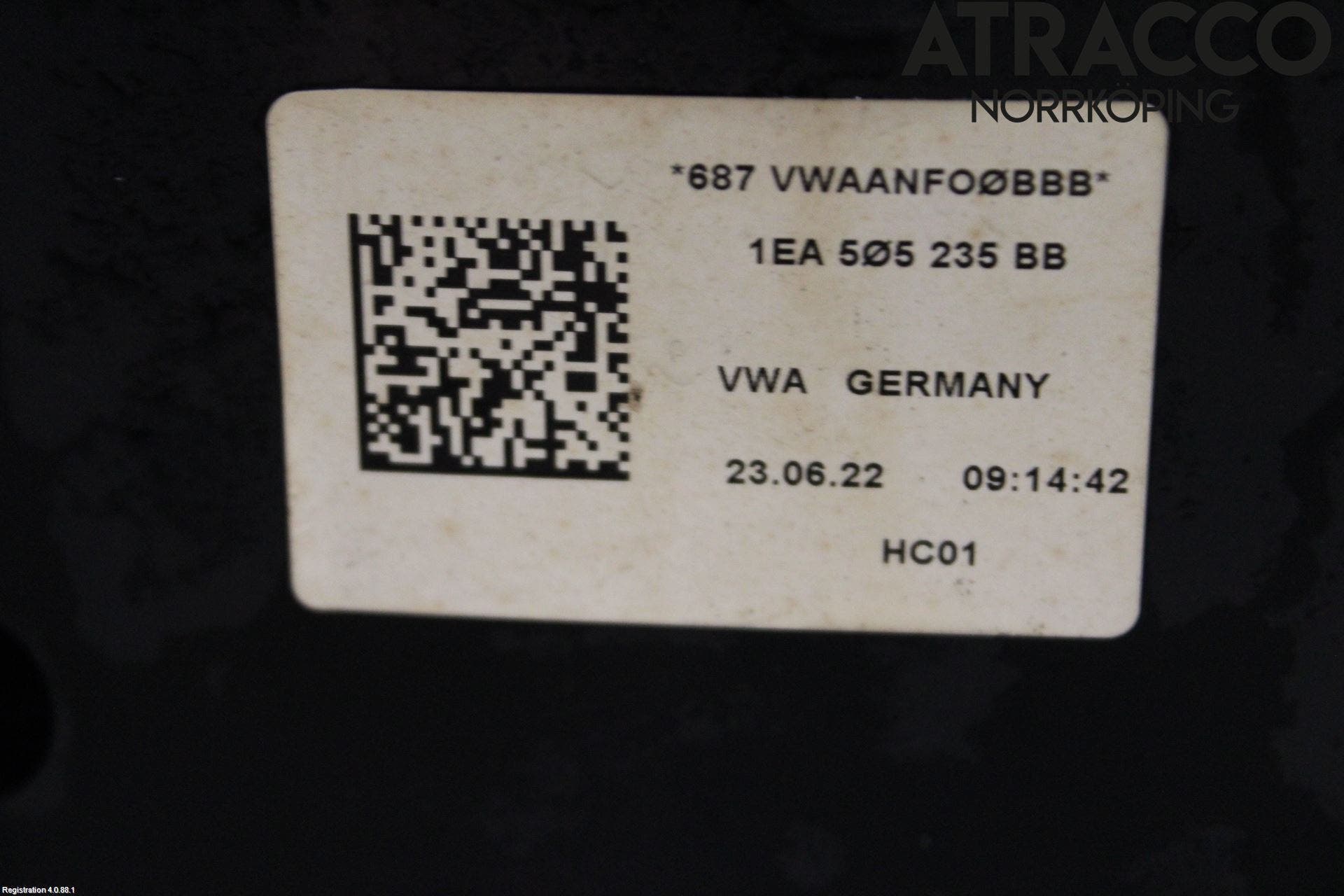 Volkswagen VW ID.3 21- Bakaxelbalk
