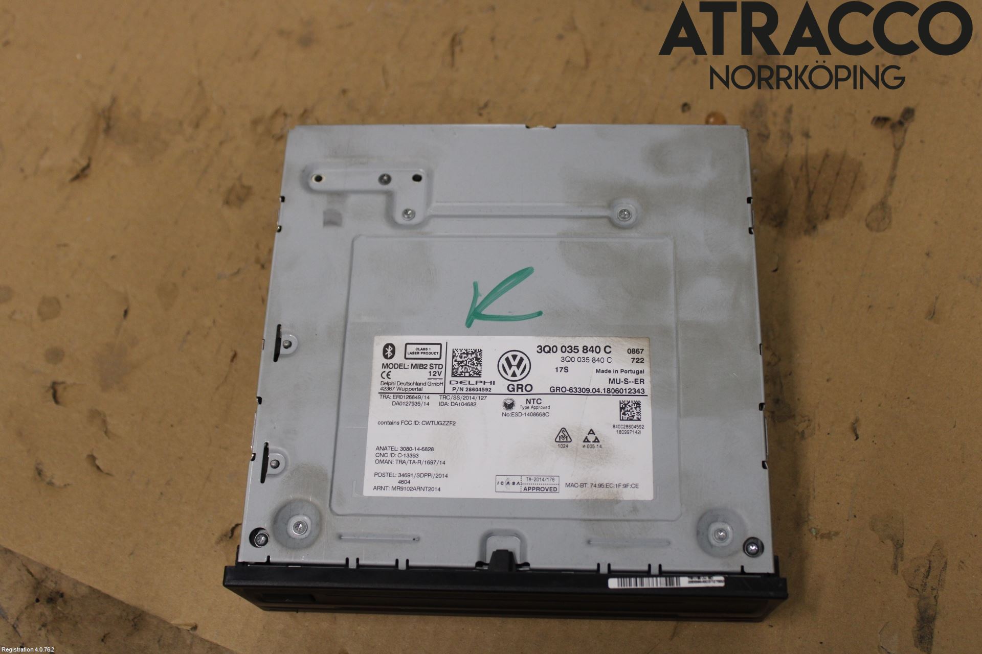 Volkswagen VW PASSAT 15-19 Cd Radio - Multimediapanel