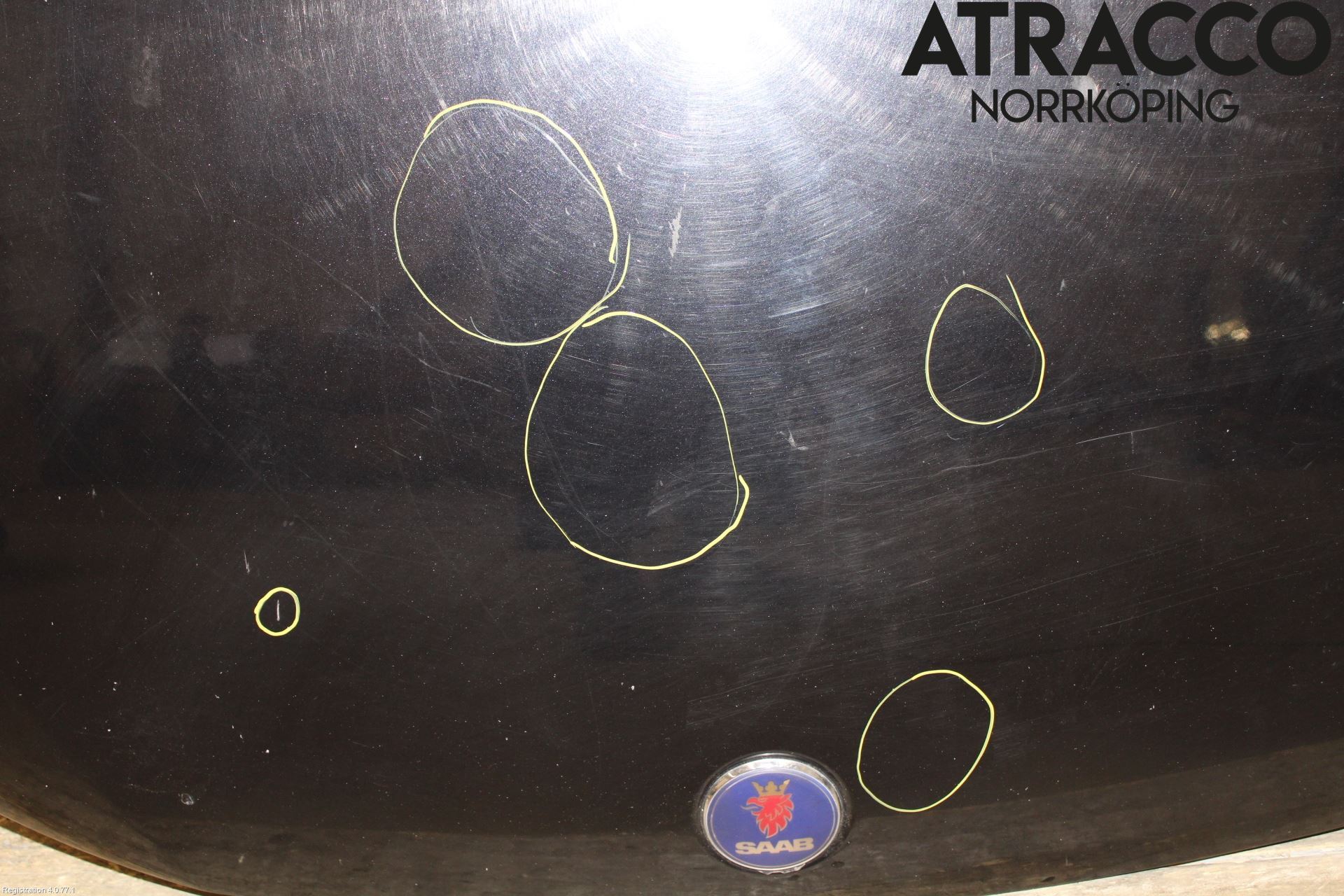 Saab 9-3 VER 2 Huv Fram