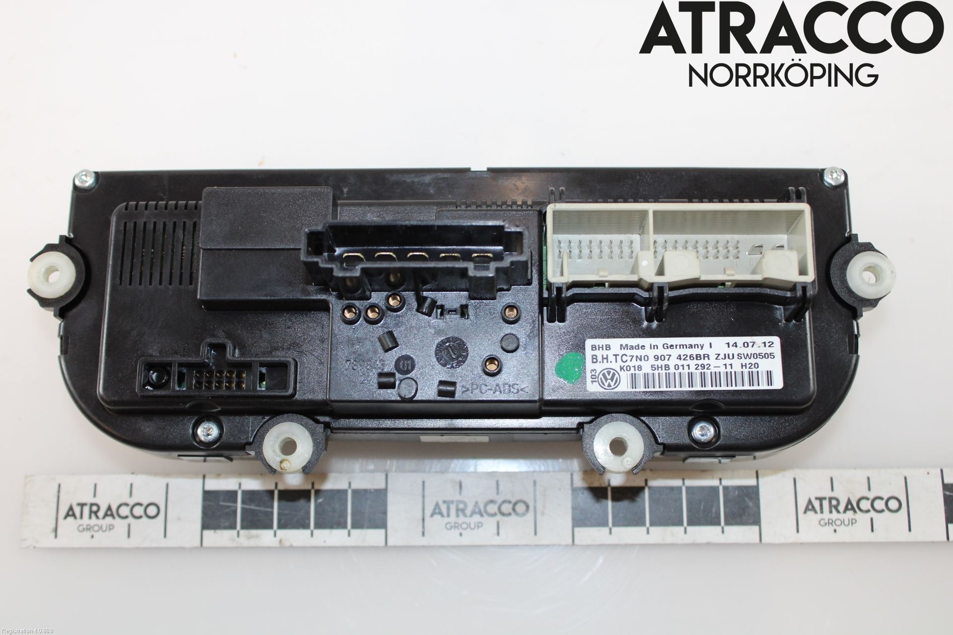 Volkswagen VW CADDY 11-15 Värmereglage