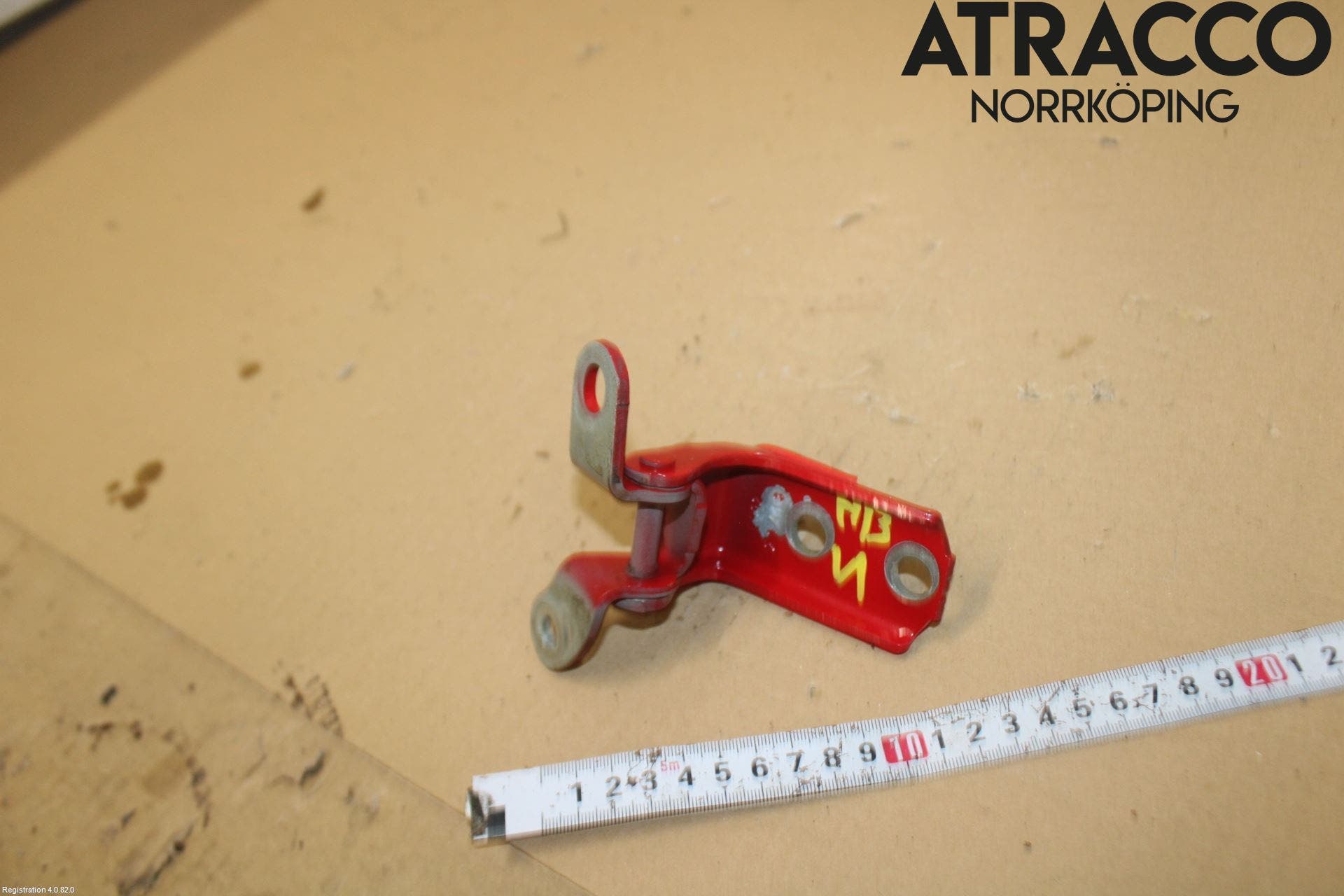 Toyota AYGO 06-14 Dörrgångjärn