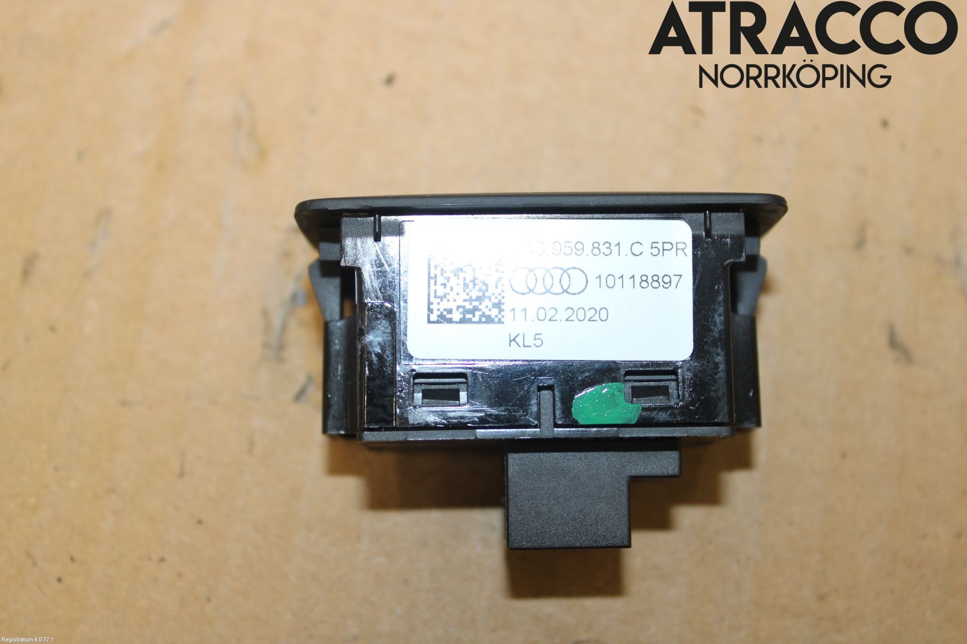 Audi A5 17- Strömställare Baklucka