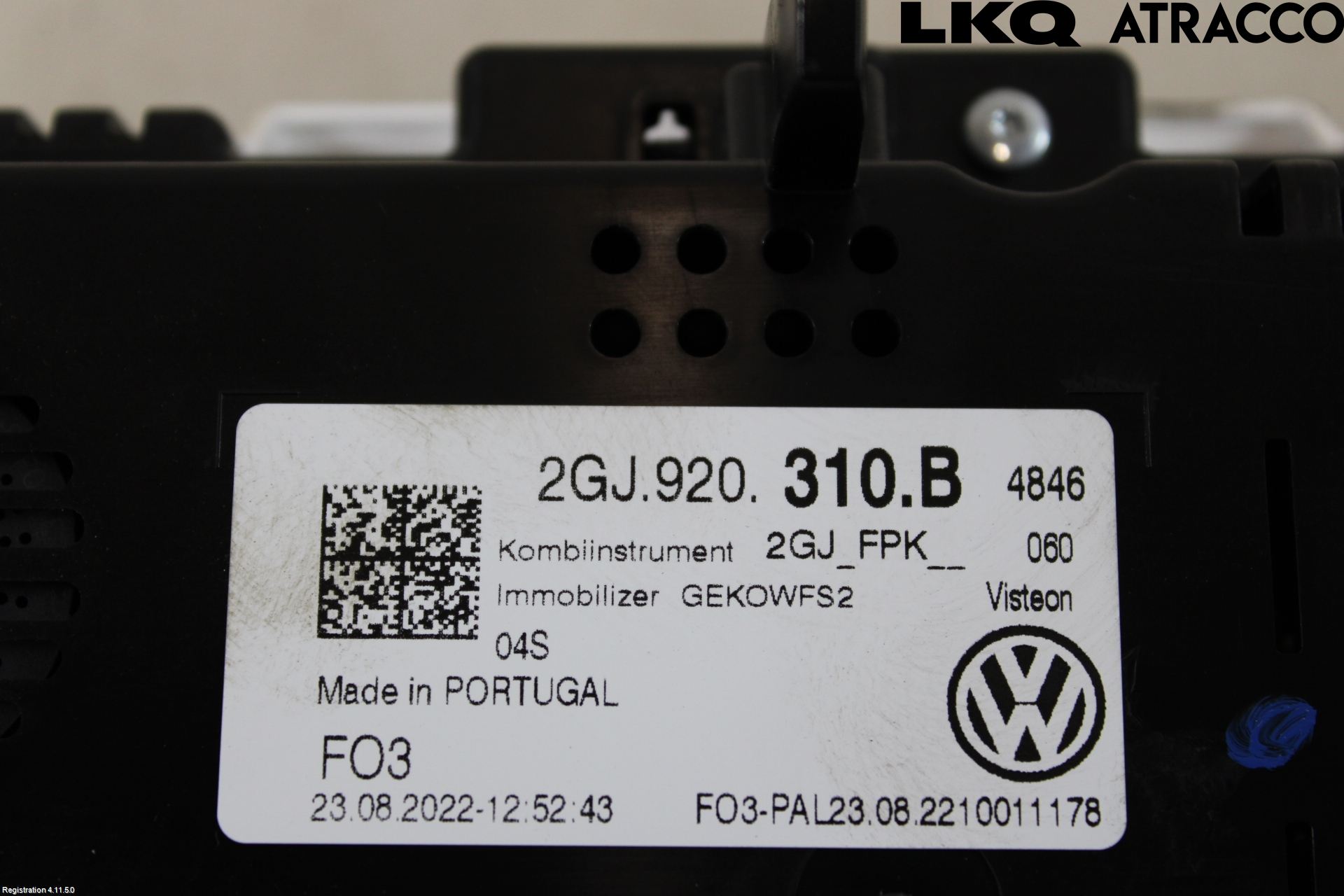 Volkswagen VW T-ROC 18- Instrument Komb