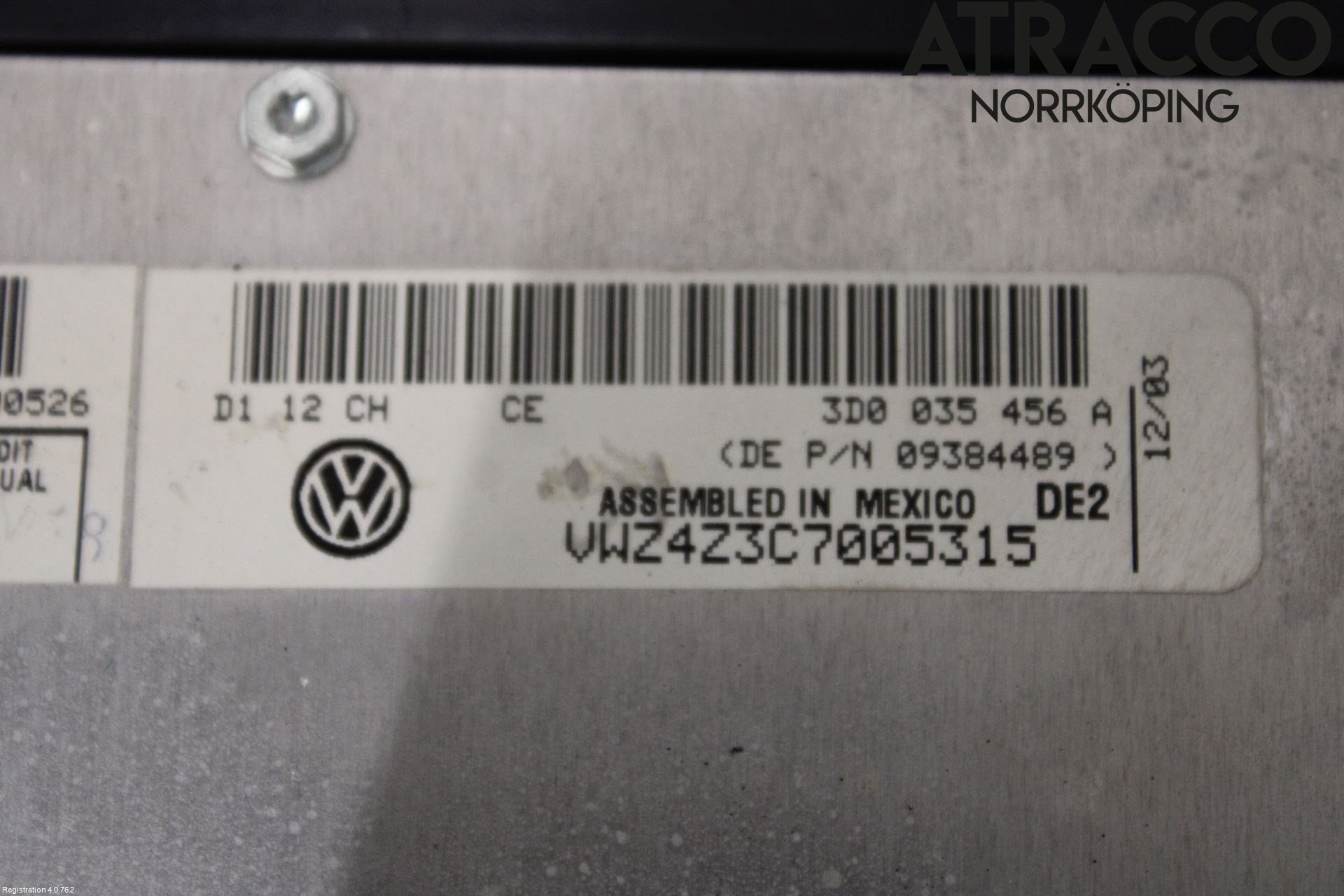 Volkswagen VW PHAETON Radio-Stereo Förstärkare
