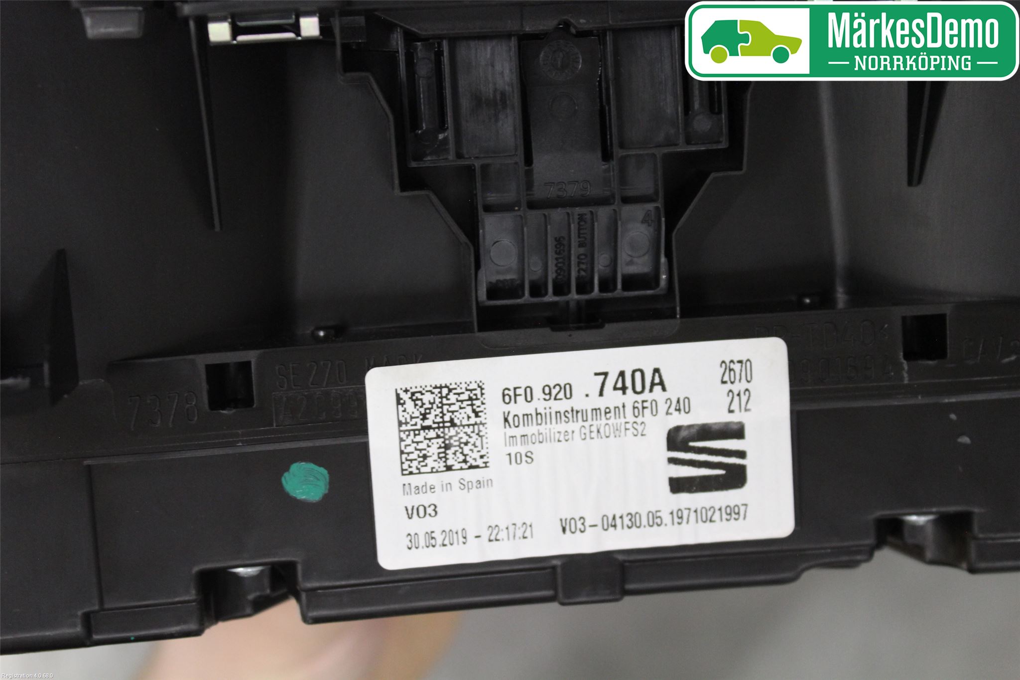 Seat ARONA Instrument Komb