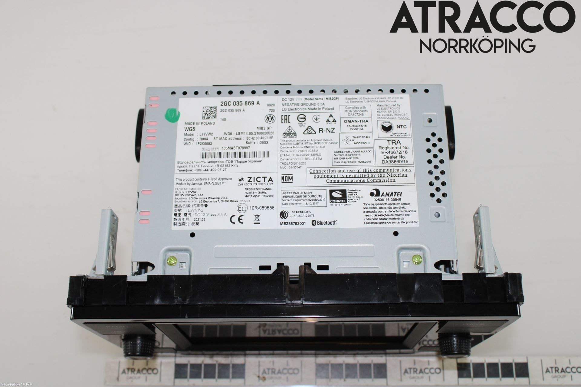 Volkswagen VW T-CROSS 19- Cd Radio - Multimediapanel