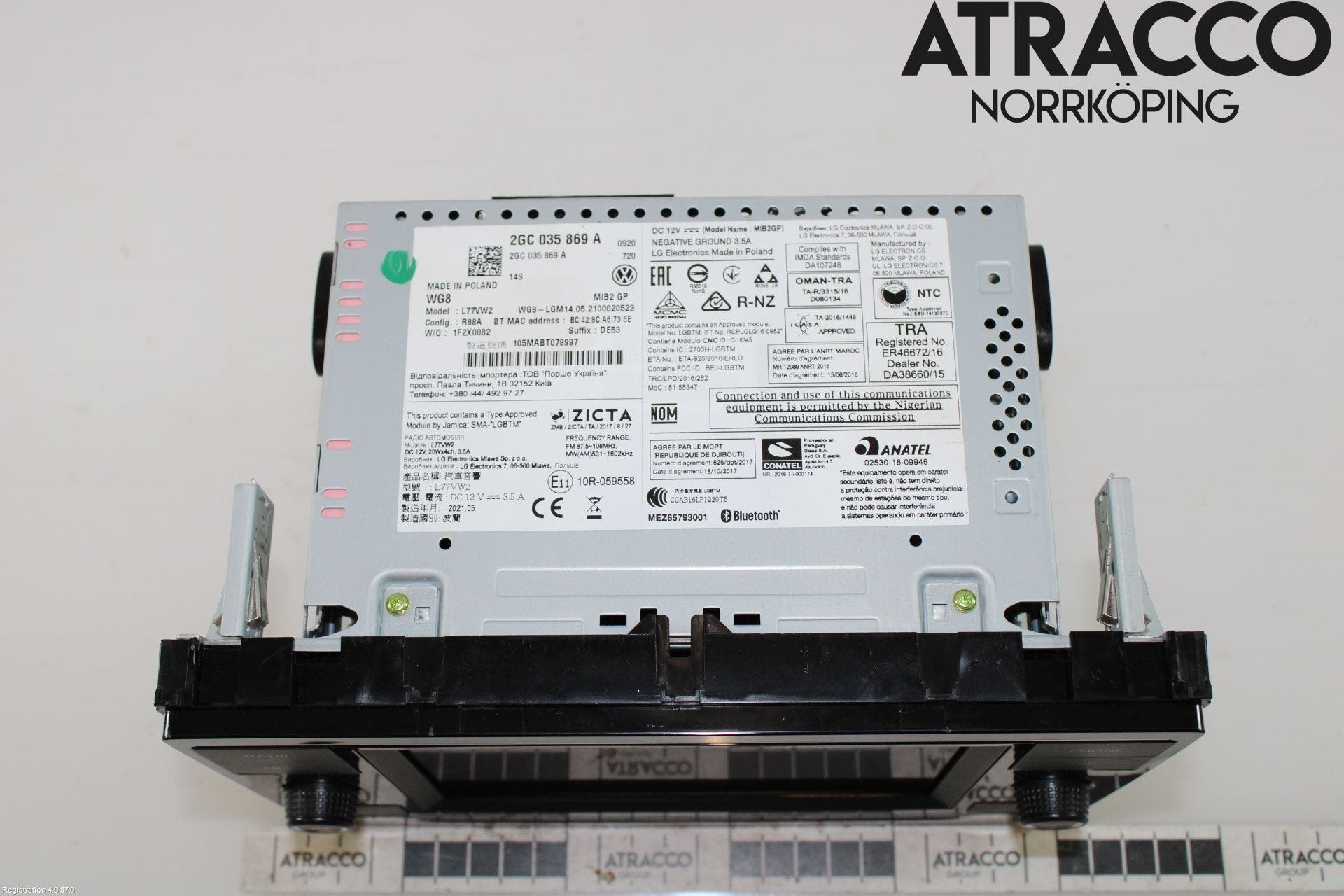 Volkswagen VW T-CROSS 19- Cd Radio - Multimediapanel