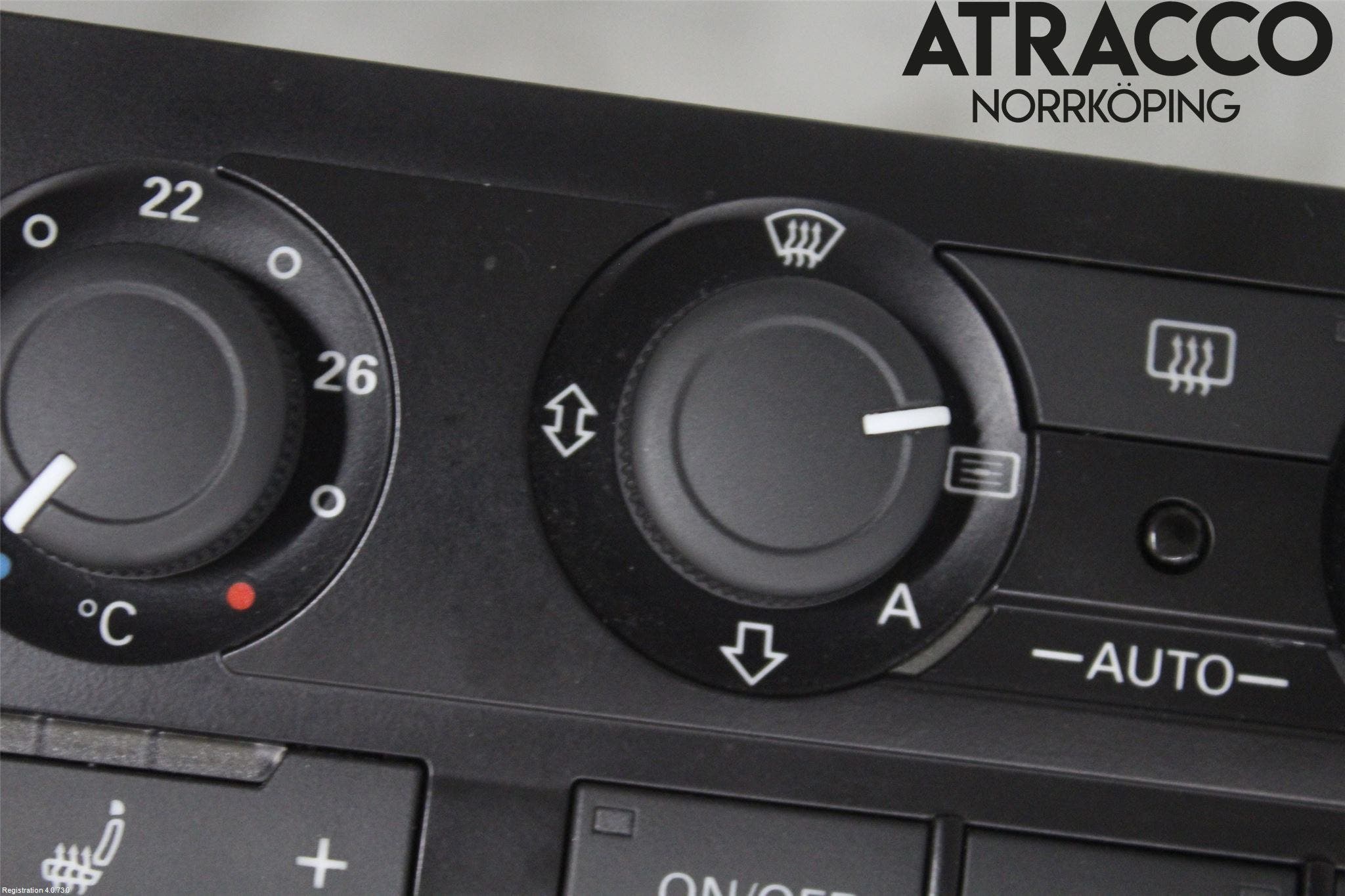 Audi A6/S6 05-11 Värmereglage