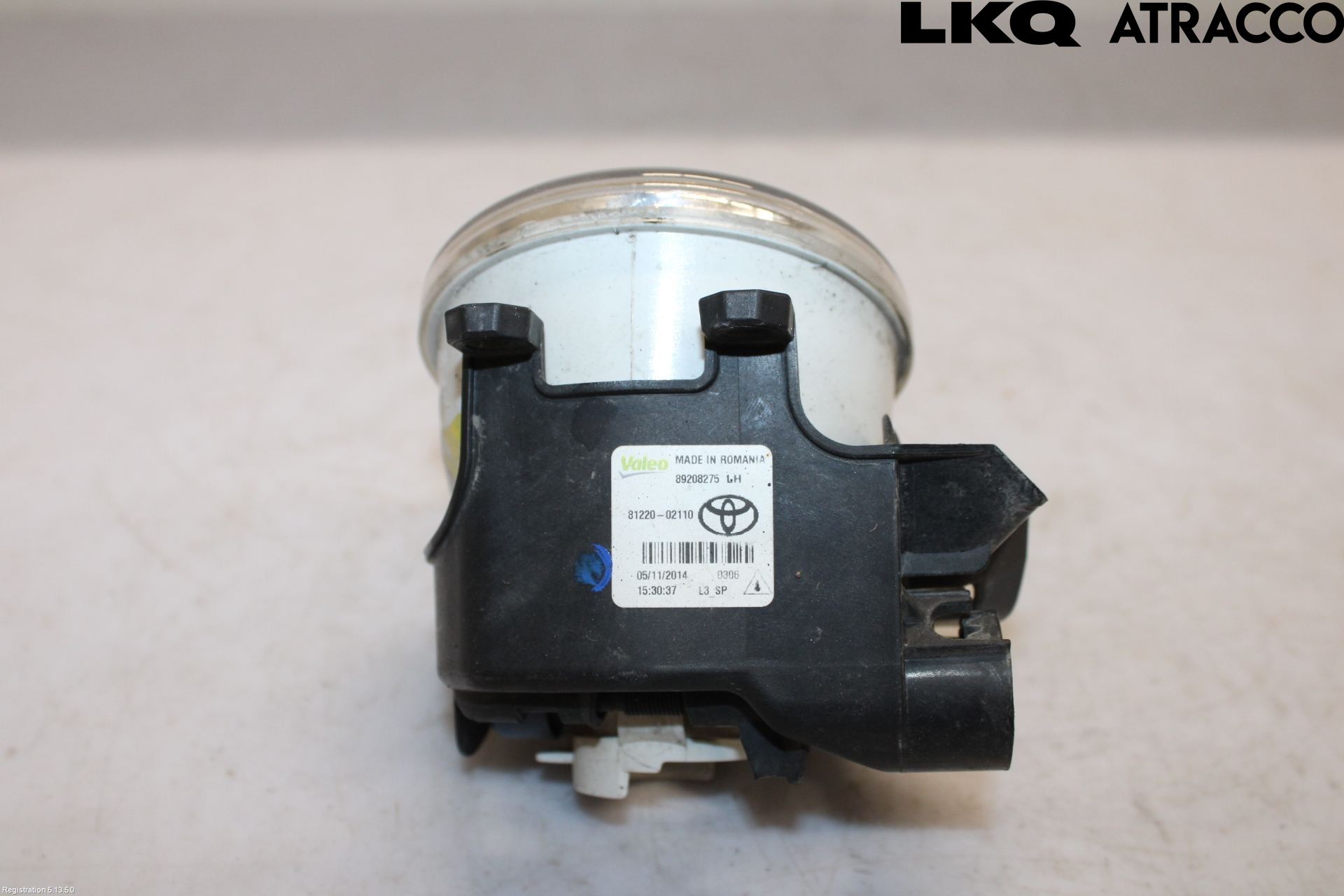 Toyota YARIS XP130 12-14 Dimljus-Varselljus Fram