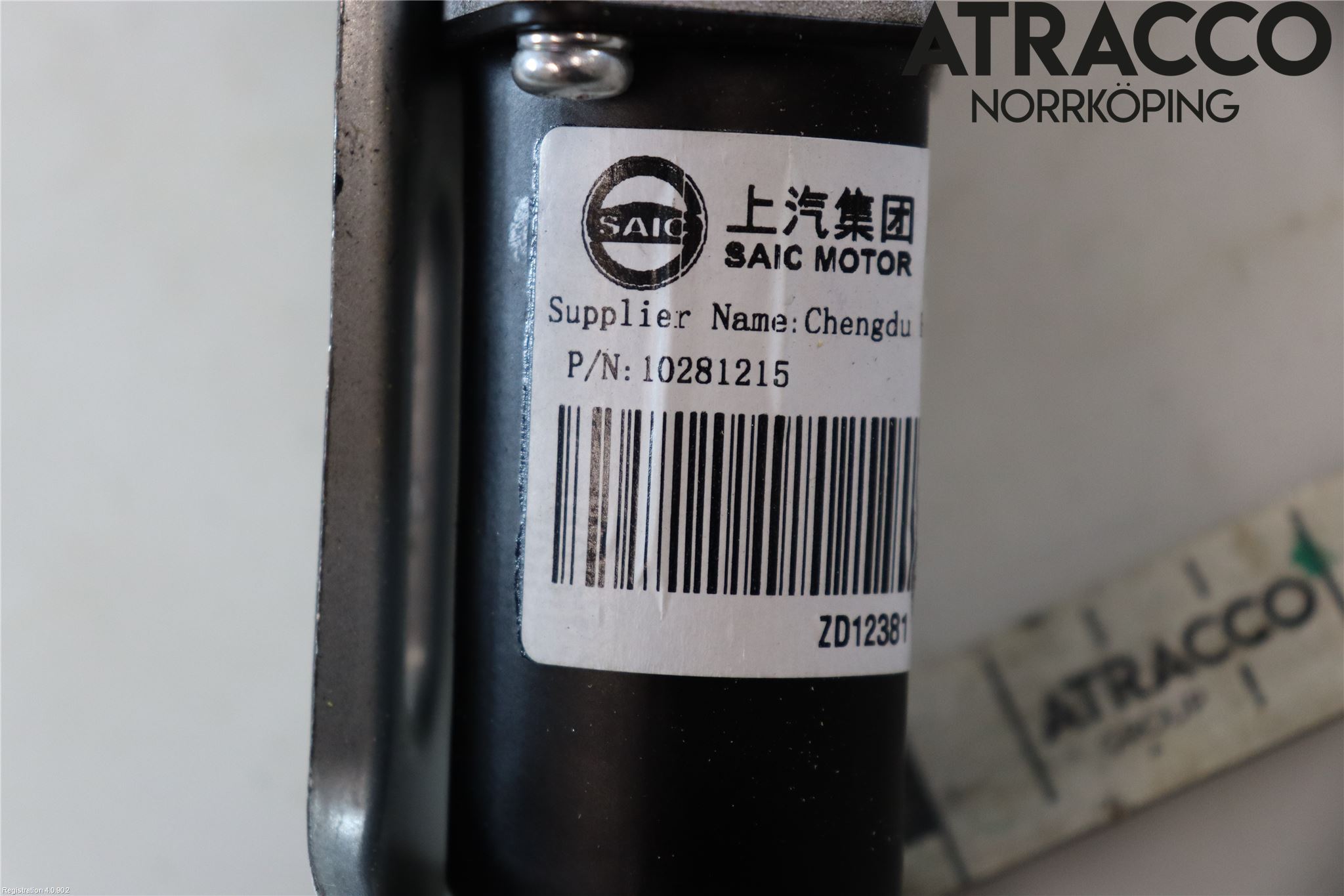 MG MARVEL R 22- Torkarmotor Baklucka