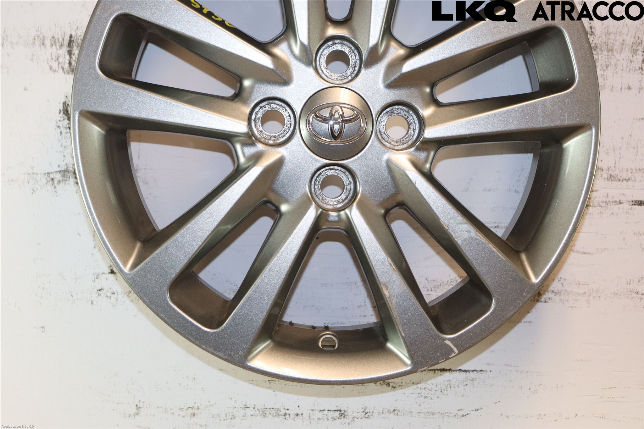 Toyota YARIS XP130 15-20 Fälgsats Aluminium