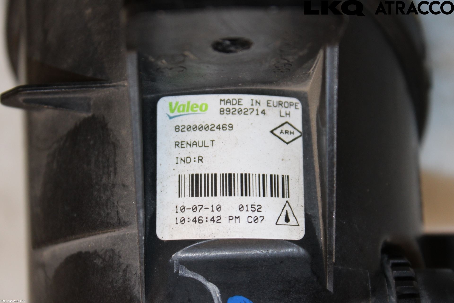 Renault CLIO III  09-12 Dimljus-Varselljus Fram