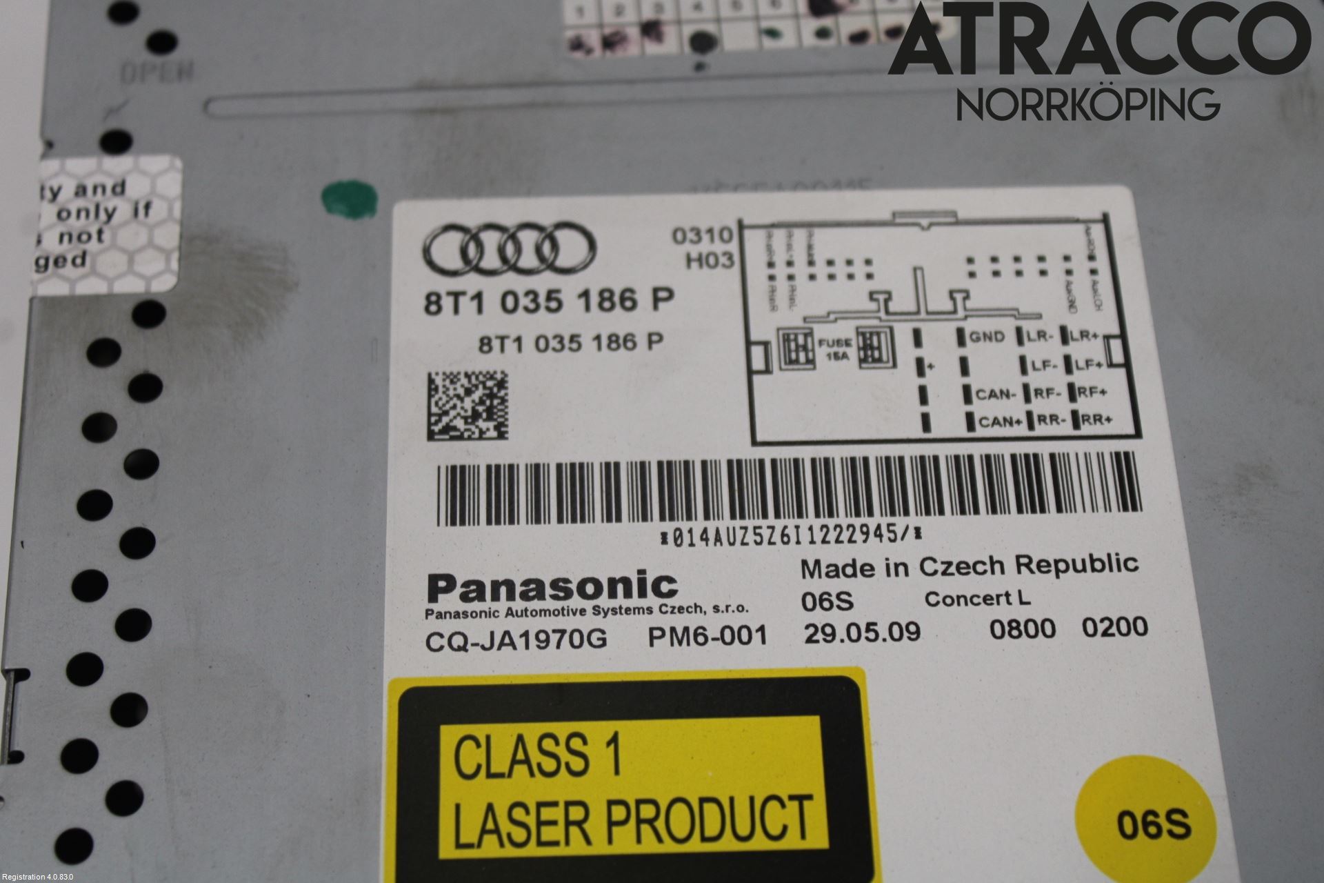 Audi A5 07-16 Cd Radio - Multimediapanel