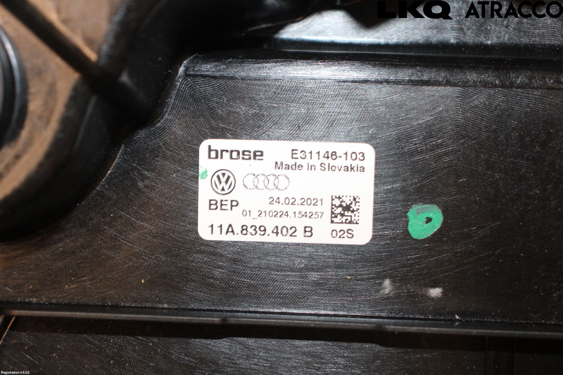 Volkswagen VW ID.4 21- Fönsterhiss El Kompl