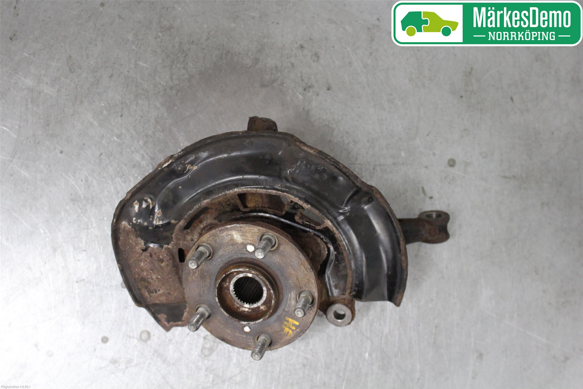 Toyota AVENSIS 09-15 Styrspindel Lagerhus Hö