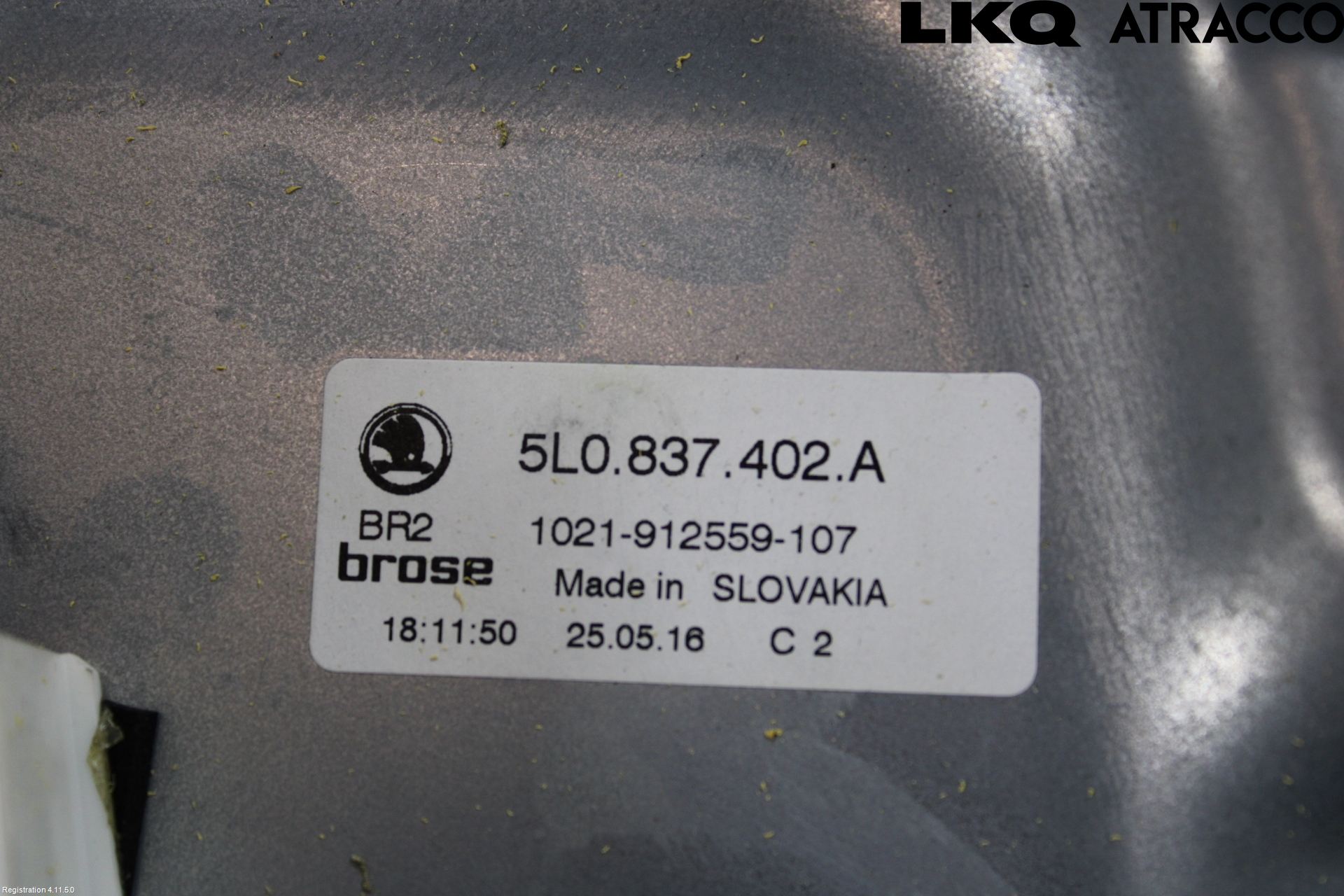 Skoda YETI Fönsterhiss El Kompl