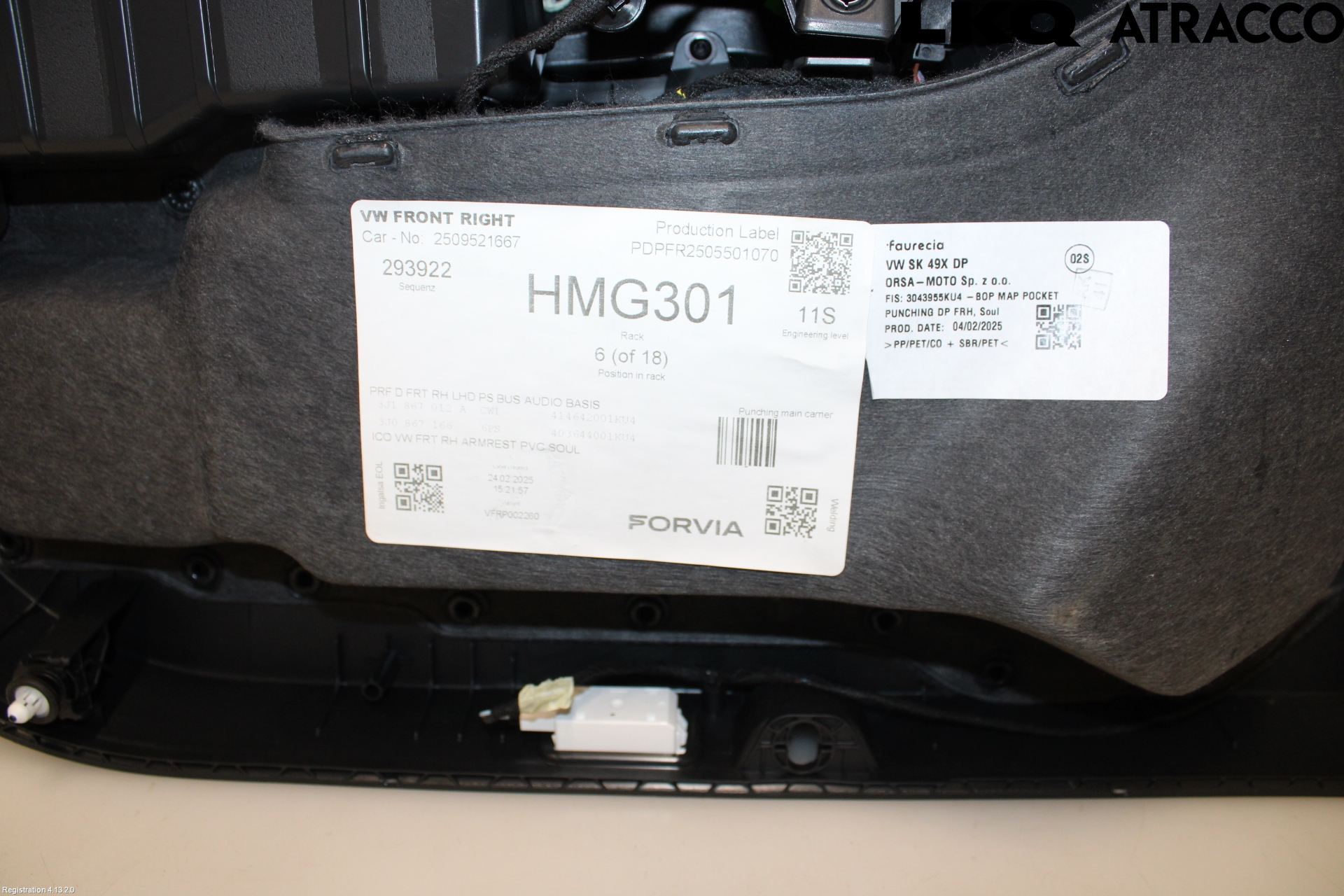 Volkswagen VW PASSAT 24- Dörrklädsel Hö