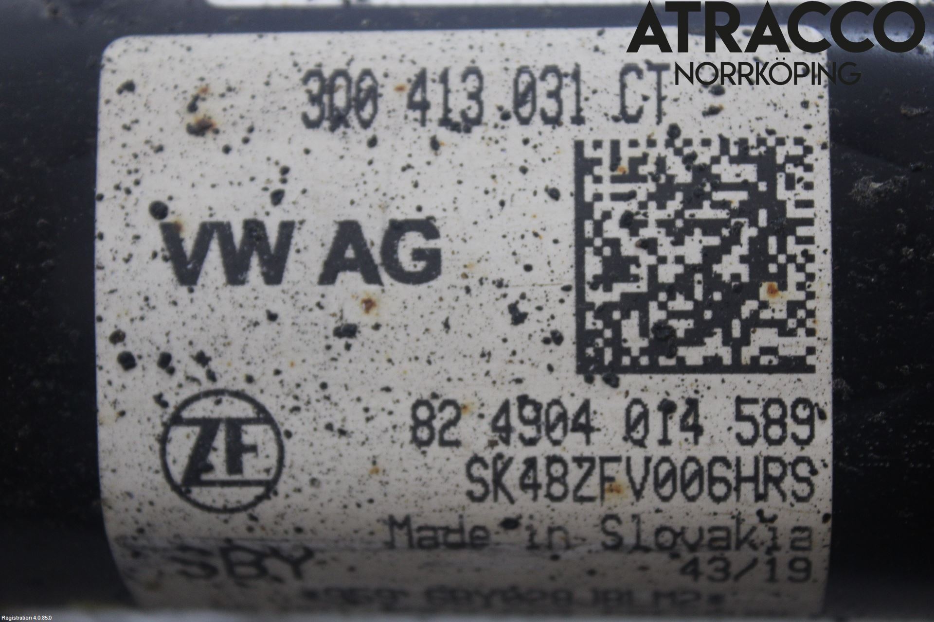 Skoda SUPERB 16-24 Fjäderben Fram Höger