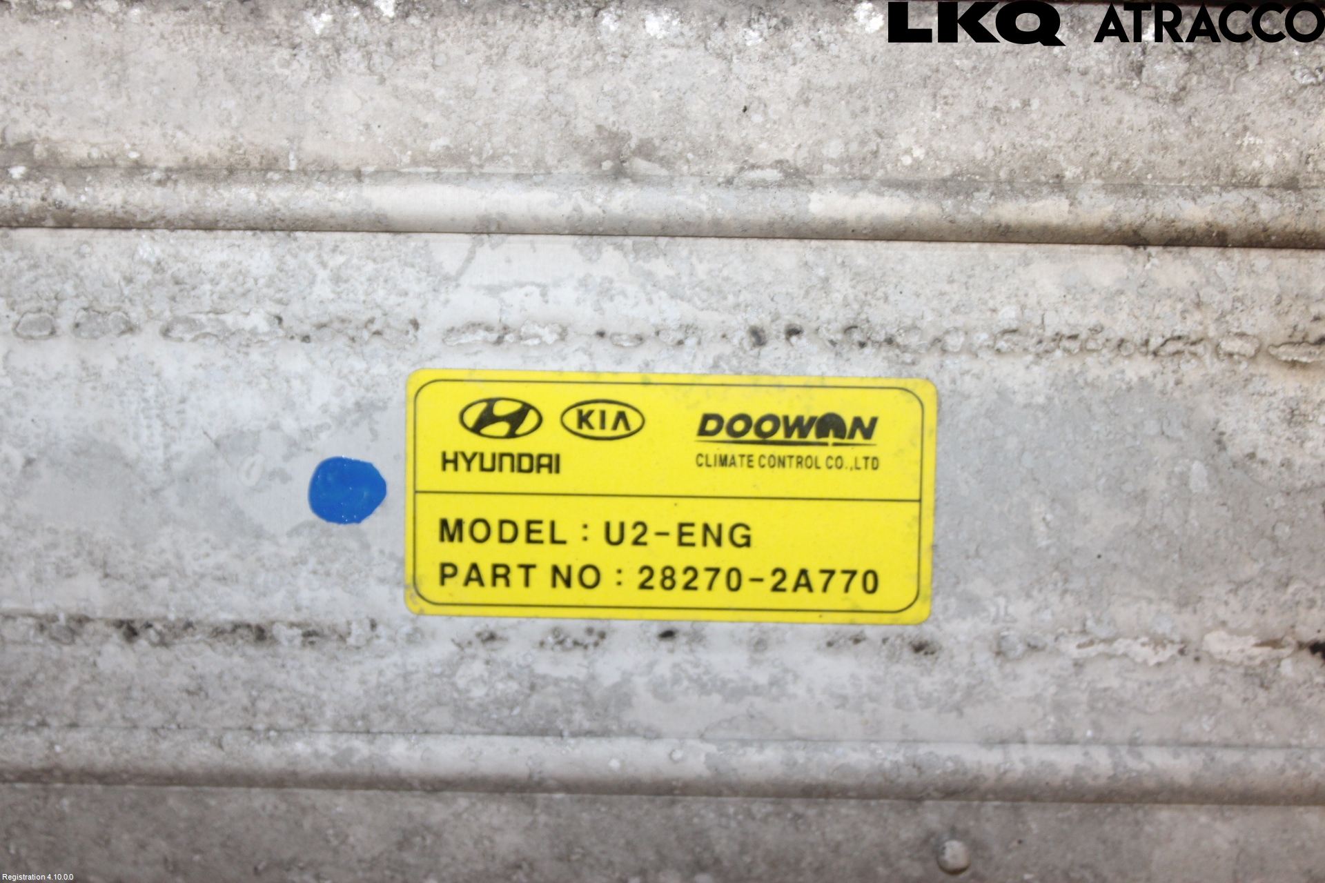 Kia CEED 12-18 Laddluft-Intercooler Kyl