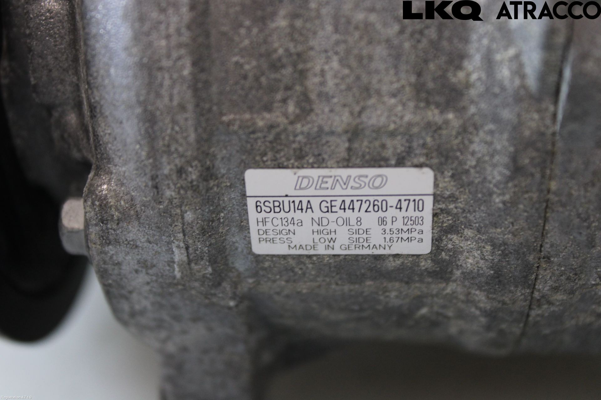 BMW 5 F10/F11/F18 09-17 Ac Kompressor